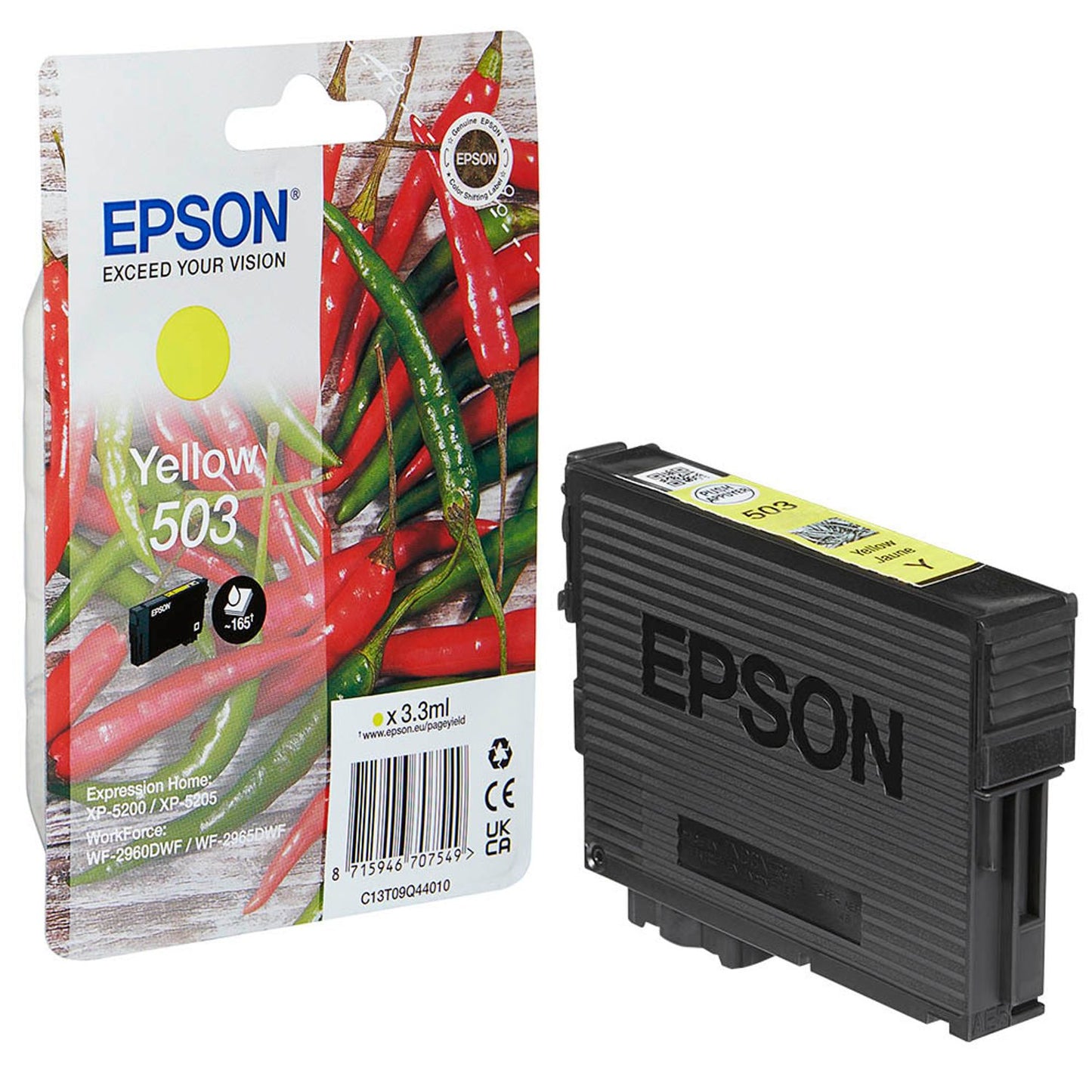 EPSON 503/T09Q44 gelb Druckerpatrone | C13T09Q44010