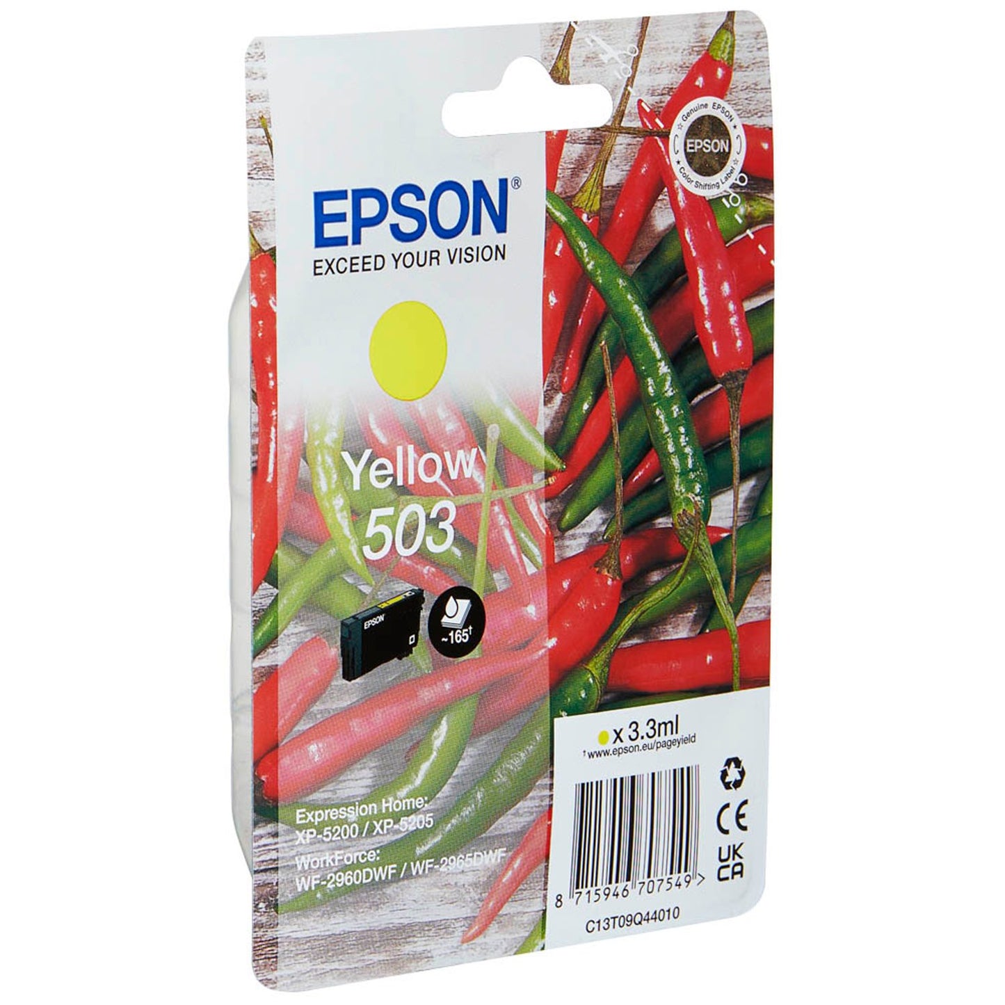 EPSON 503/T09Q44 gelb Druckerpatrone | C13T09Q44010