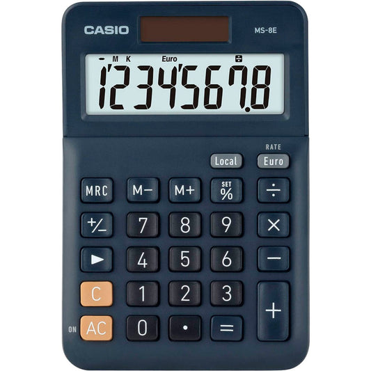 CASIO Tischrechner blau | MS-8E