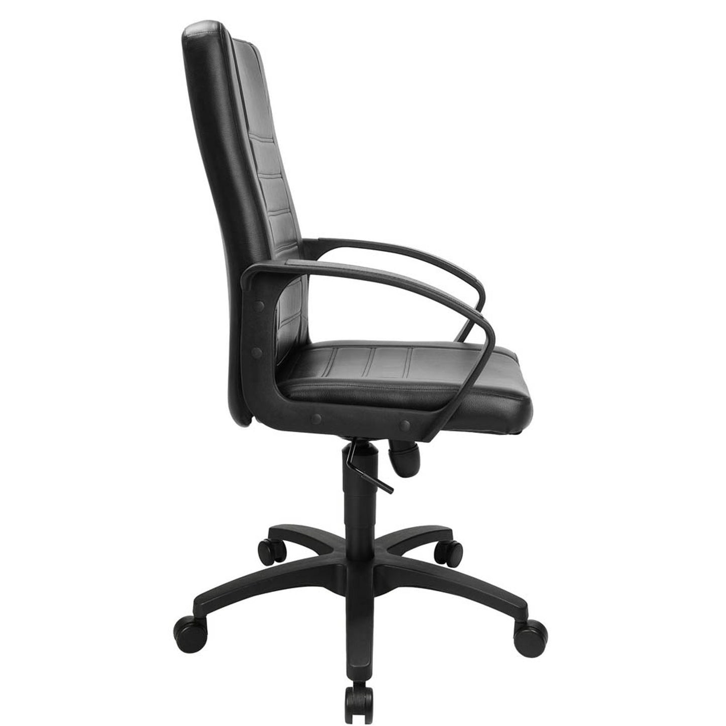 Topstar Chefsessel Premium Point 100, Kunstleder schwarz, Gestell schwarz | 7900D60