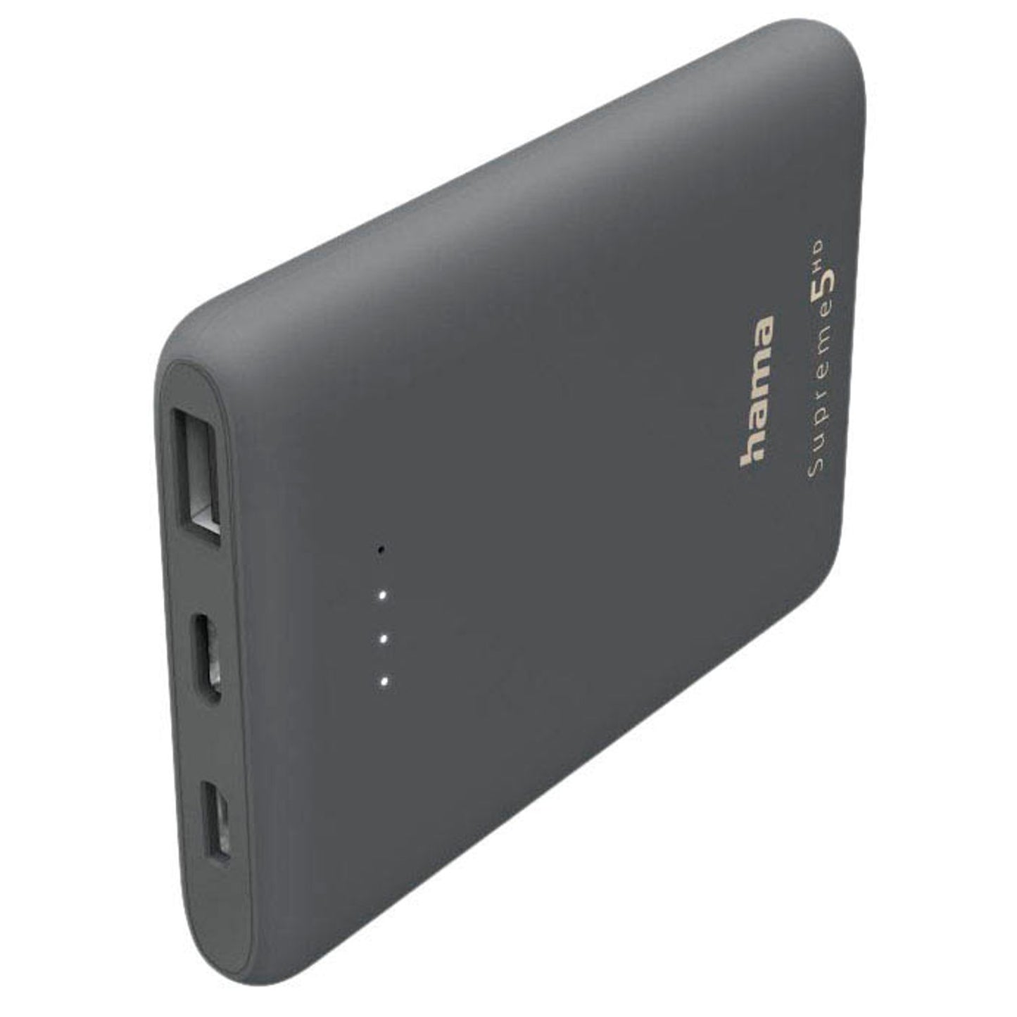 hama Supreme 5HD Powerbank 5.000 mAh schwarz | 201671