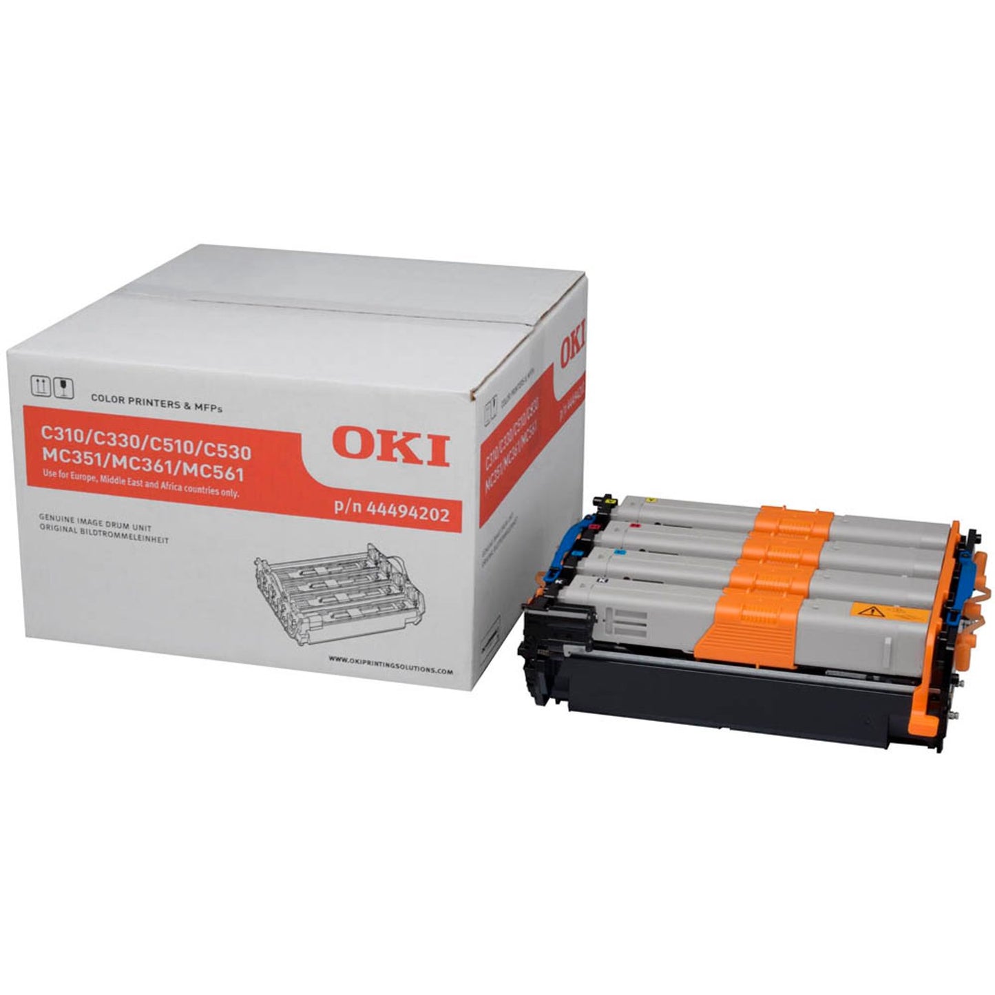OKI schwarz, cyan, magenta, gelb Trommel | 44494202