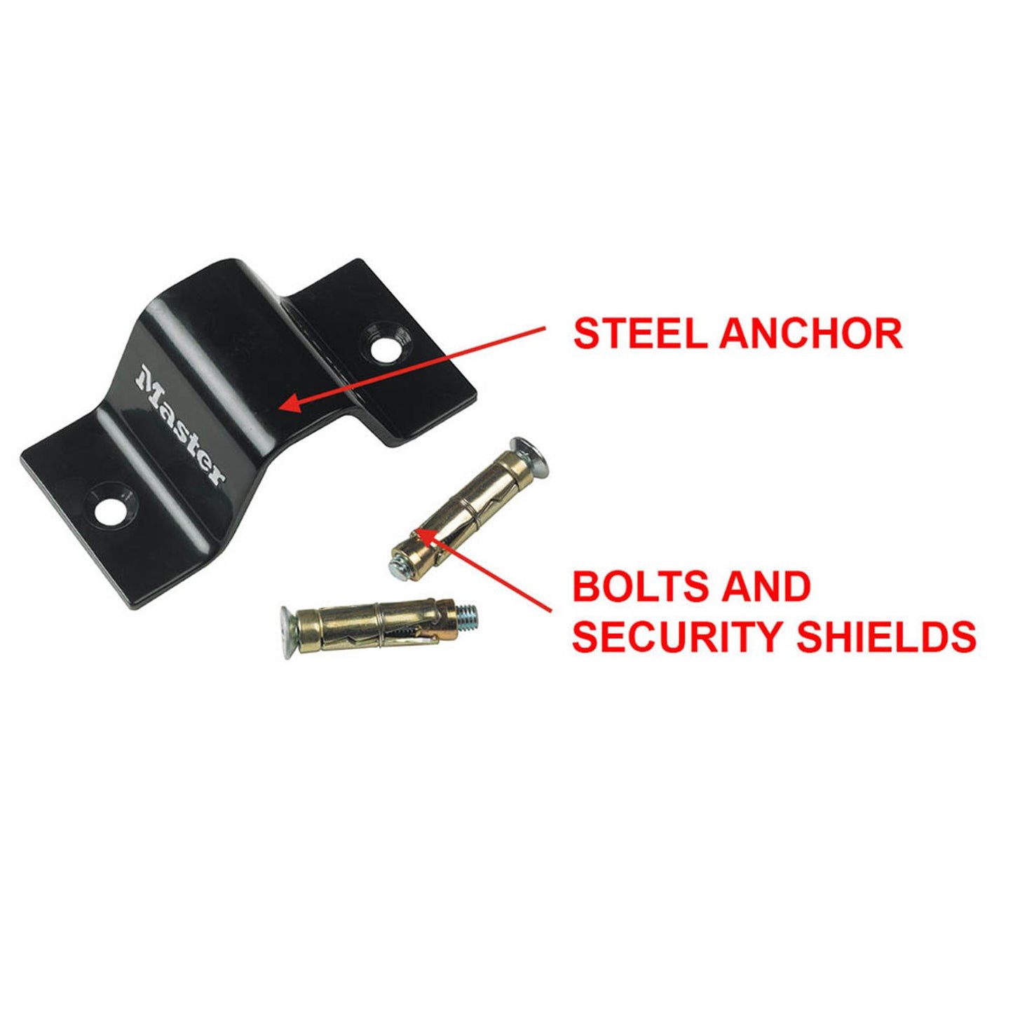 Master Lock® Bodenanker 1489EURDAT | P21037