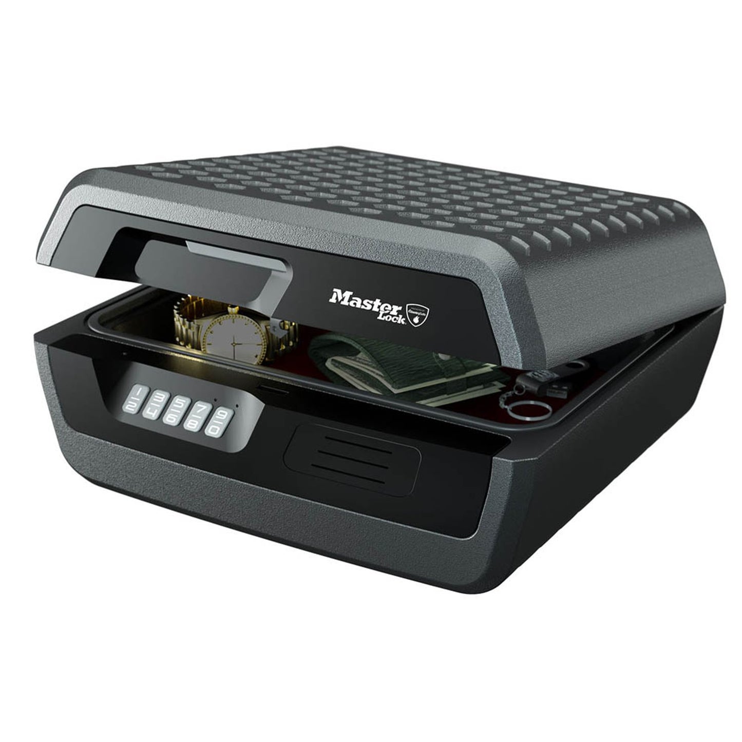 Master Lock® Dokumentenkassette feuerfest CHW30300EURHRO DIN A4 Elektronikschloss | P56069