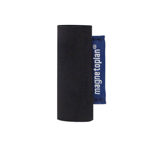 magnetoplan magnetischer Stiftehalter magnetoSleeves schwarz Filz 3,0 x 4,6 x 0,2 cm | 12284 | 1 Pack = 4 St.