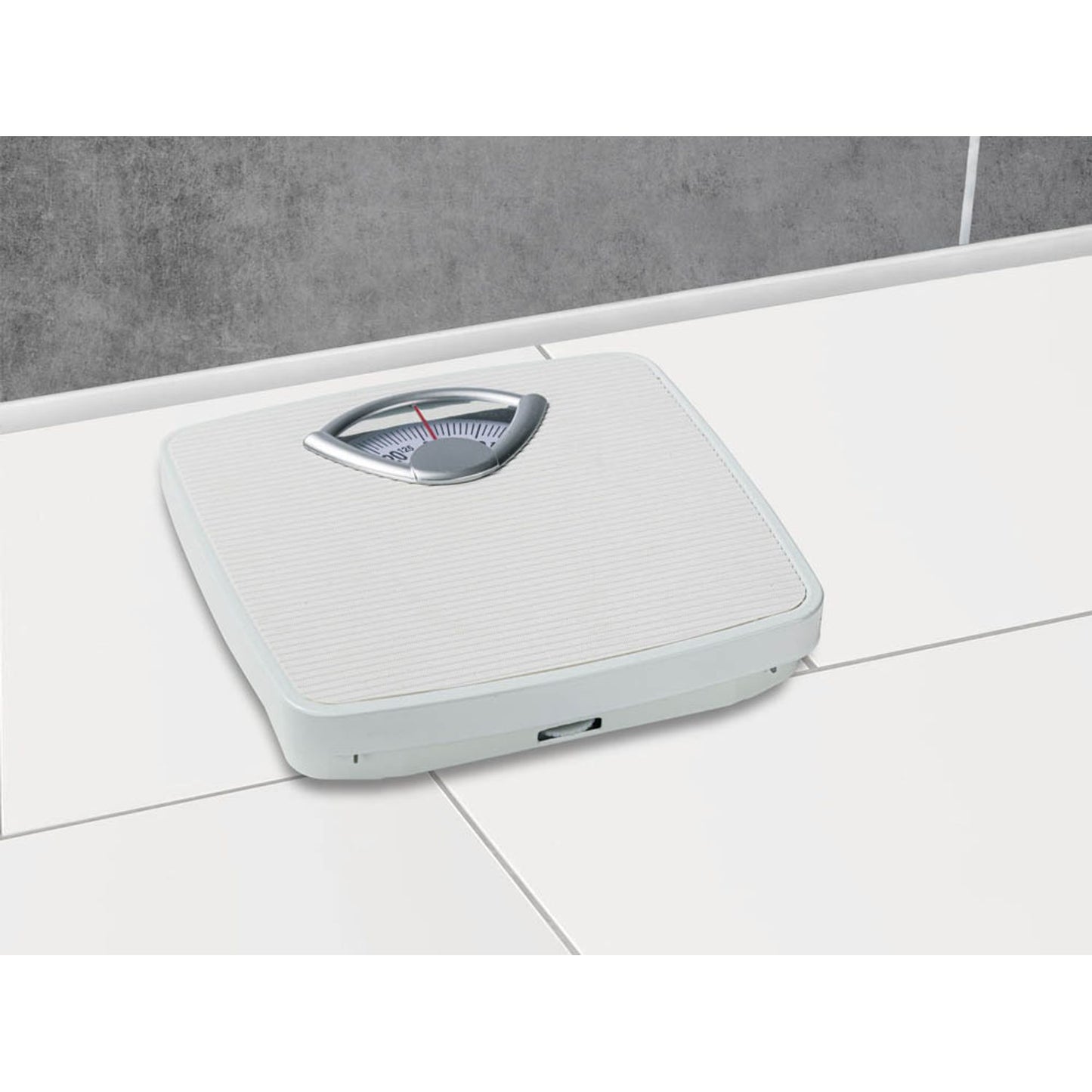 WENKO Personenwaage weiß für max. 130,0 kg | 24459100