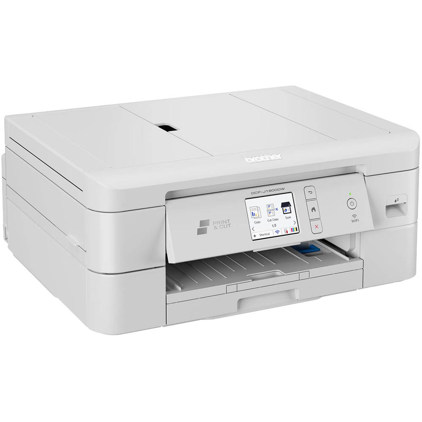 brother DCP-J1800DW 3 in 1 Tintenstrahl-Multifunktionsdrucker grau | DCPJ1800DWRE1