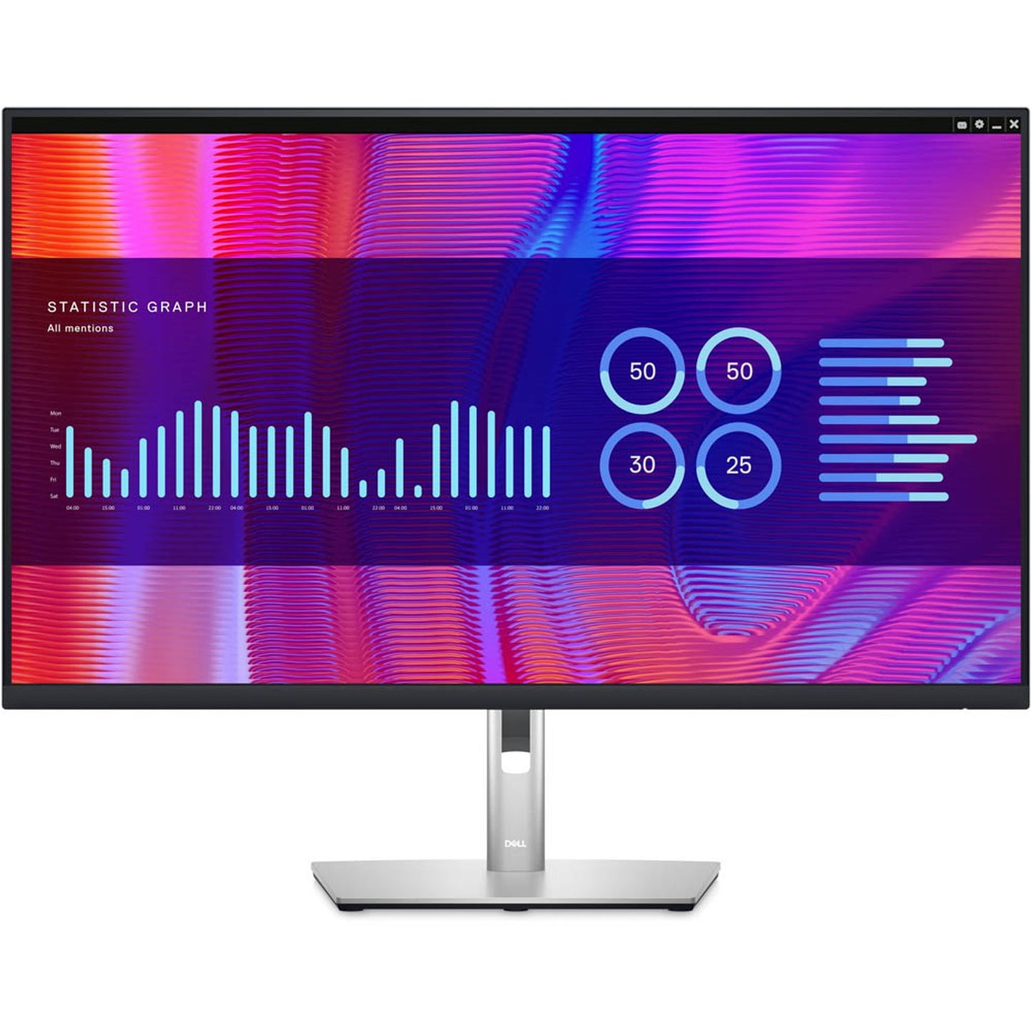 DELL Monitor 80,0 cm (32,0 Zoll) schwarz | P3223DE