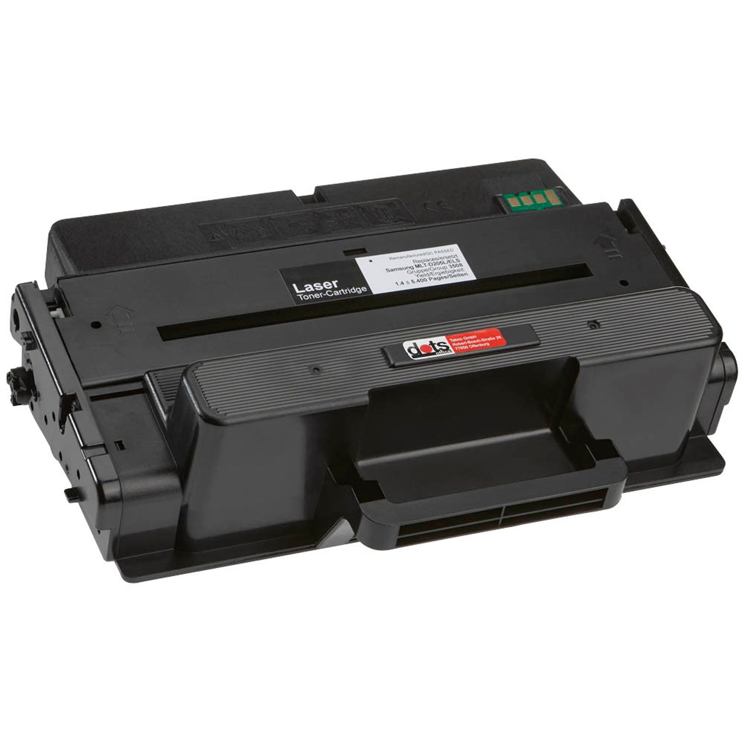 dots schwarz Toner kompatibel zu SAMSUNG MLT-D205L (SU963A) | 3508,3200-DOTS