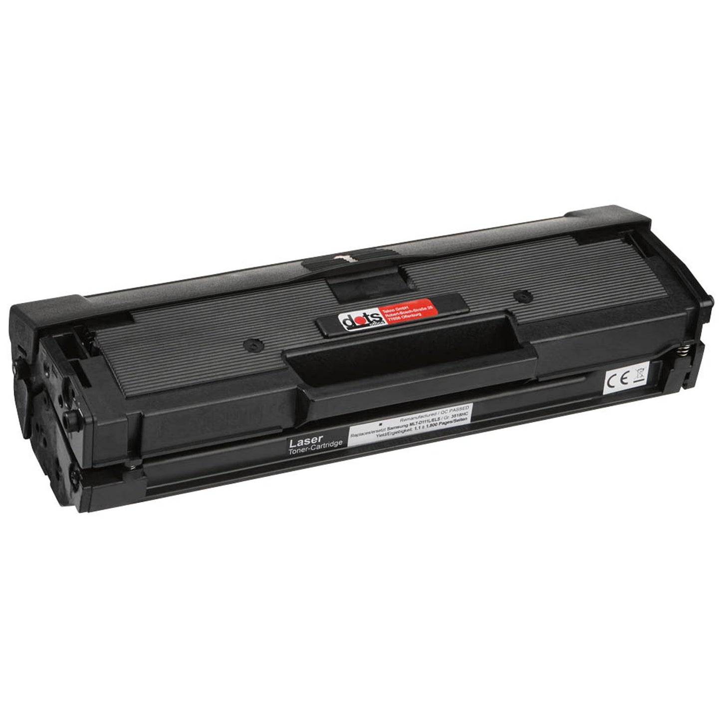 dots schwarz Toner kompatibel zu SAMSUNG MLT-D111L (SU799A) | 3518,3000-DOTS