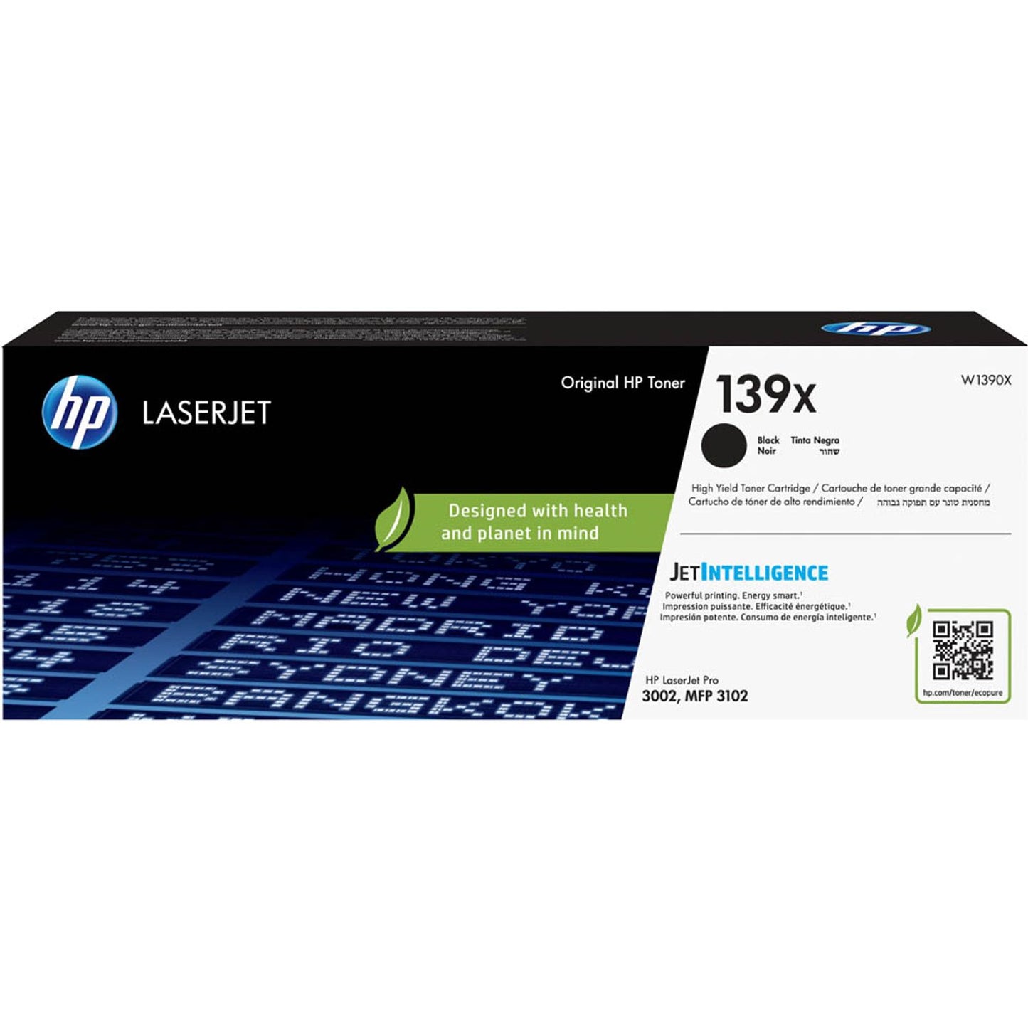 HP 139X () schwarz Tonerkartusche | W1390X