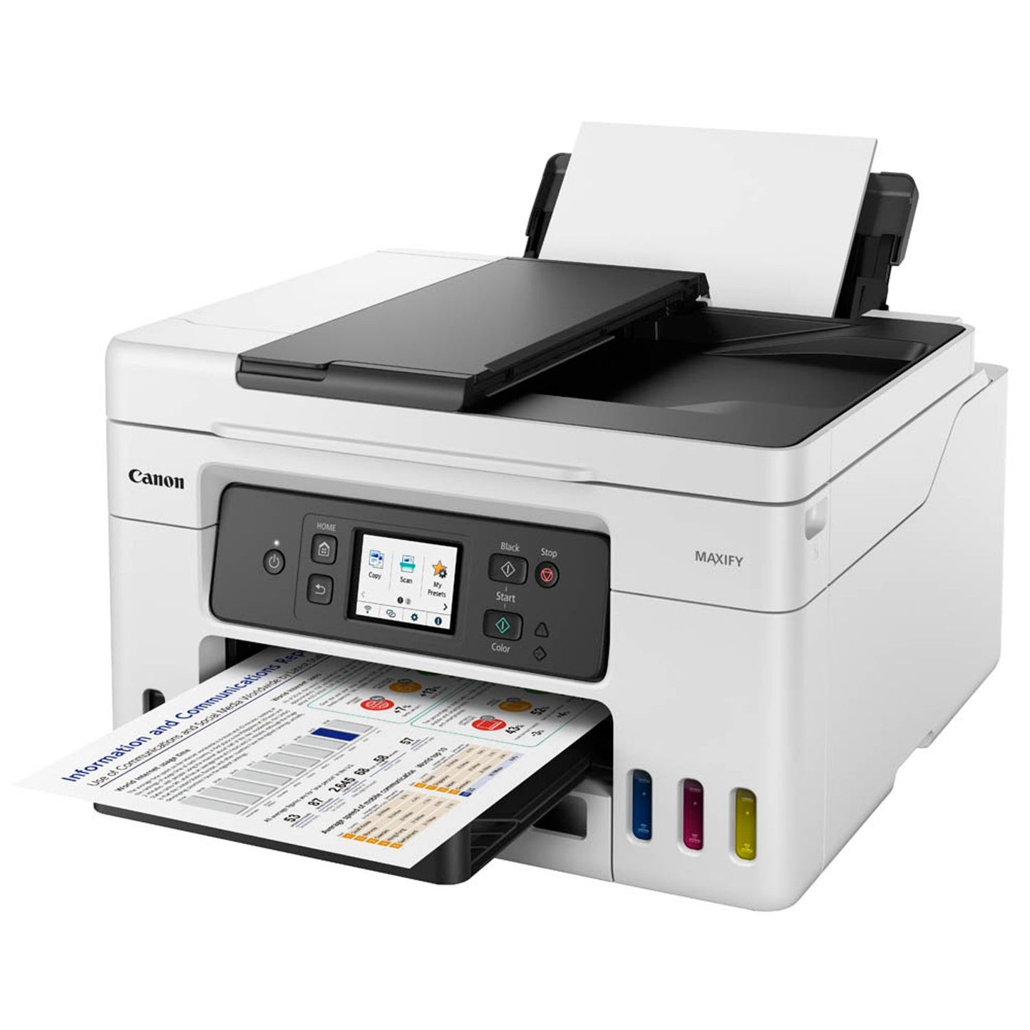 Canon MAXIFY GX4050 4 in 1 Tintenstrahl-Multifunktionsdrucker grau | 5779C006