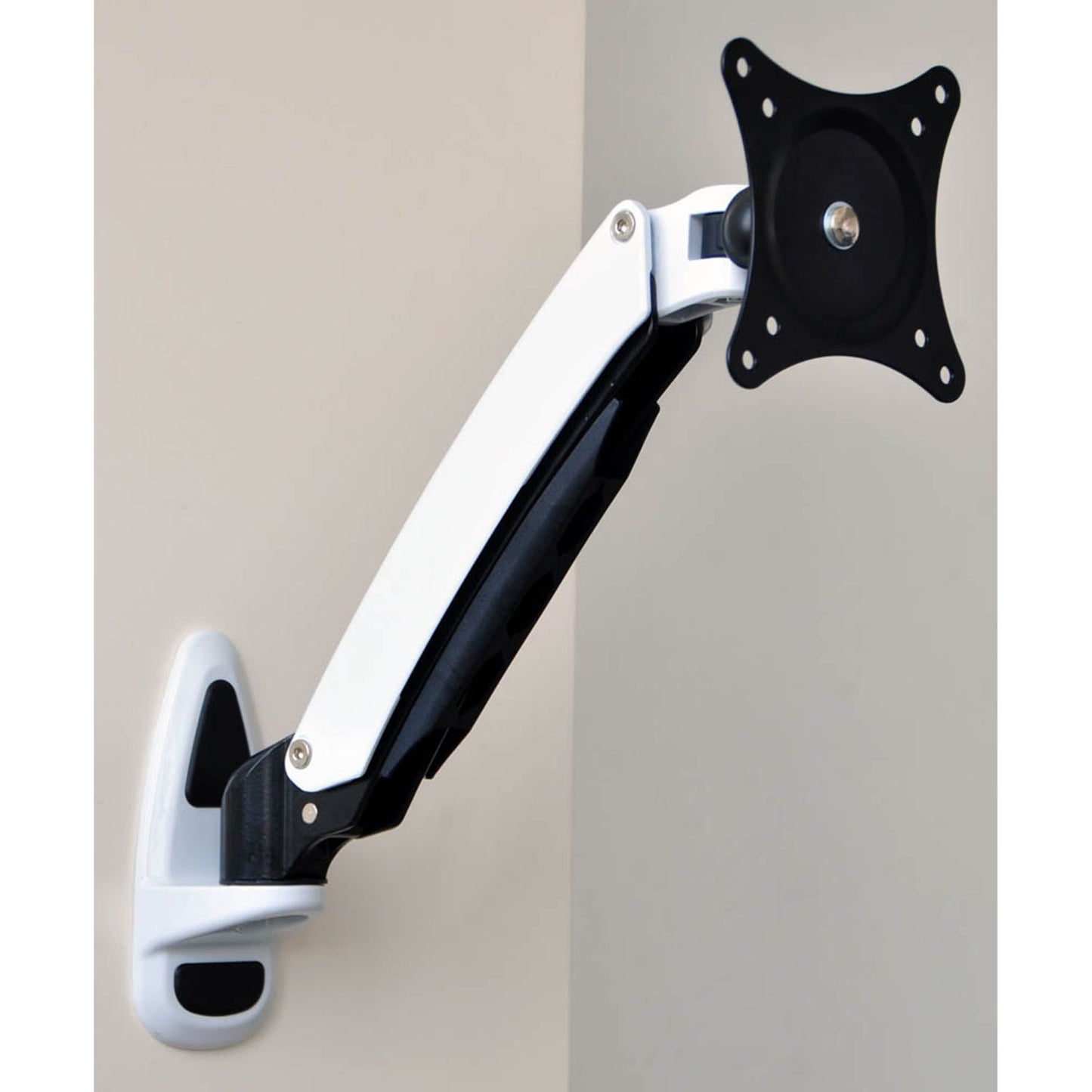 JENIMAGE Monitor-Halterung FD120WM weiß, schwarz für 1 Monitor, Wandhalterung | JI-FD120WM