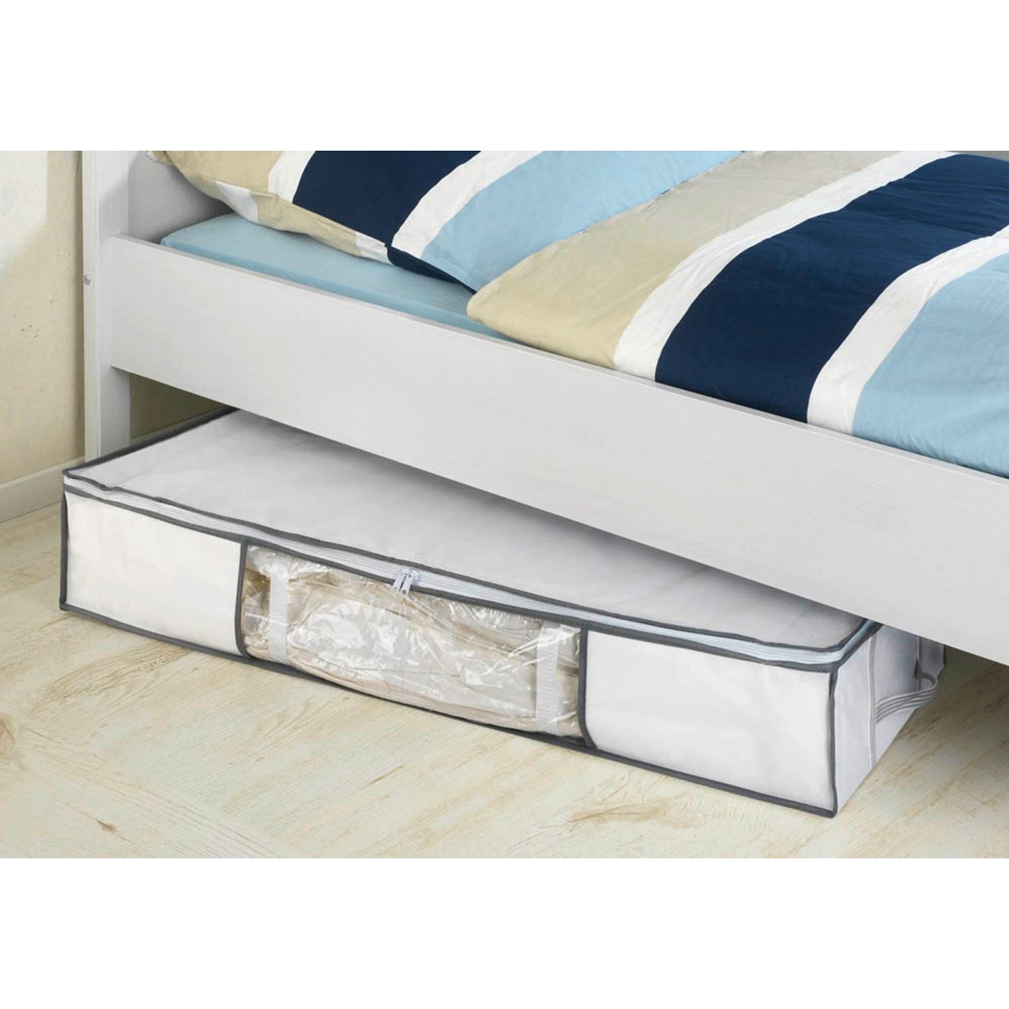 WENKO Soft Vakuum-Unterbettkommode weiß 105,0 x 15,0 x 45,0 cm | 7450023100