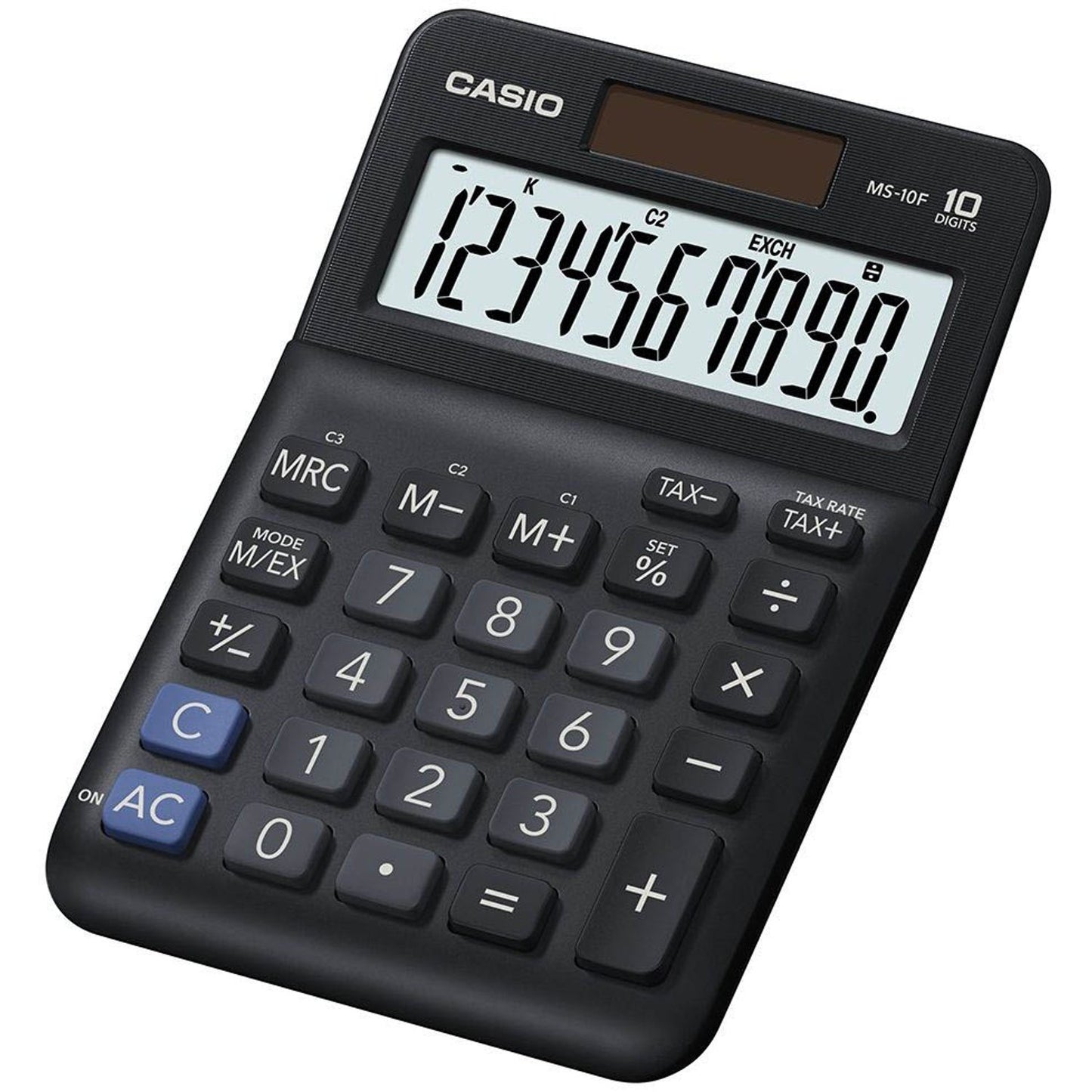 CASIO Tischrechner schwarz | MS-10F