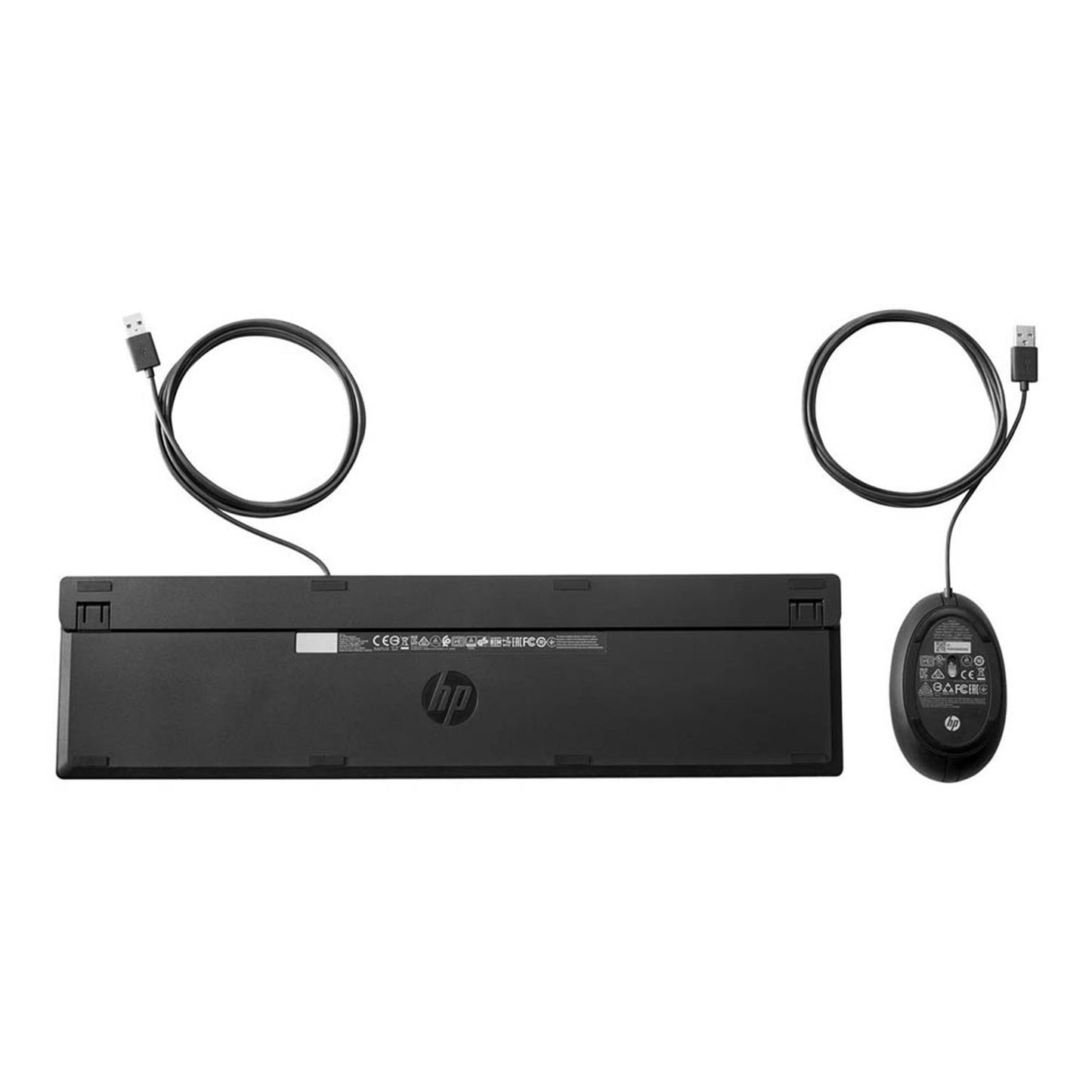 HP Wired 320MK Tastatur-Maus-Set kabelgebunden schwarz | 9SR36AA#ABD