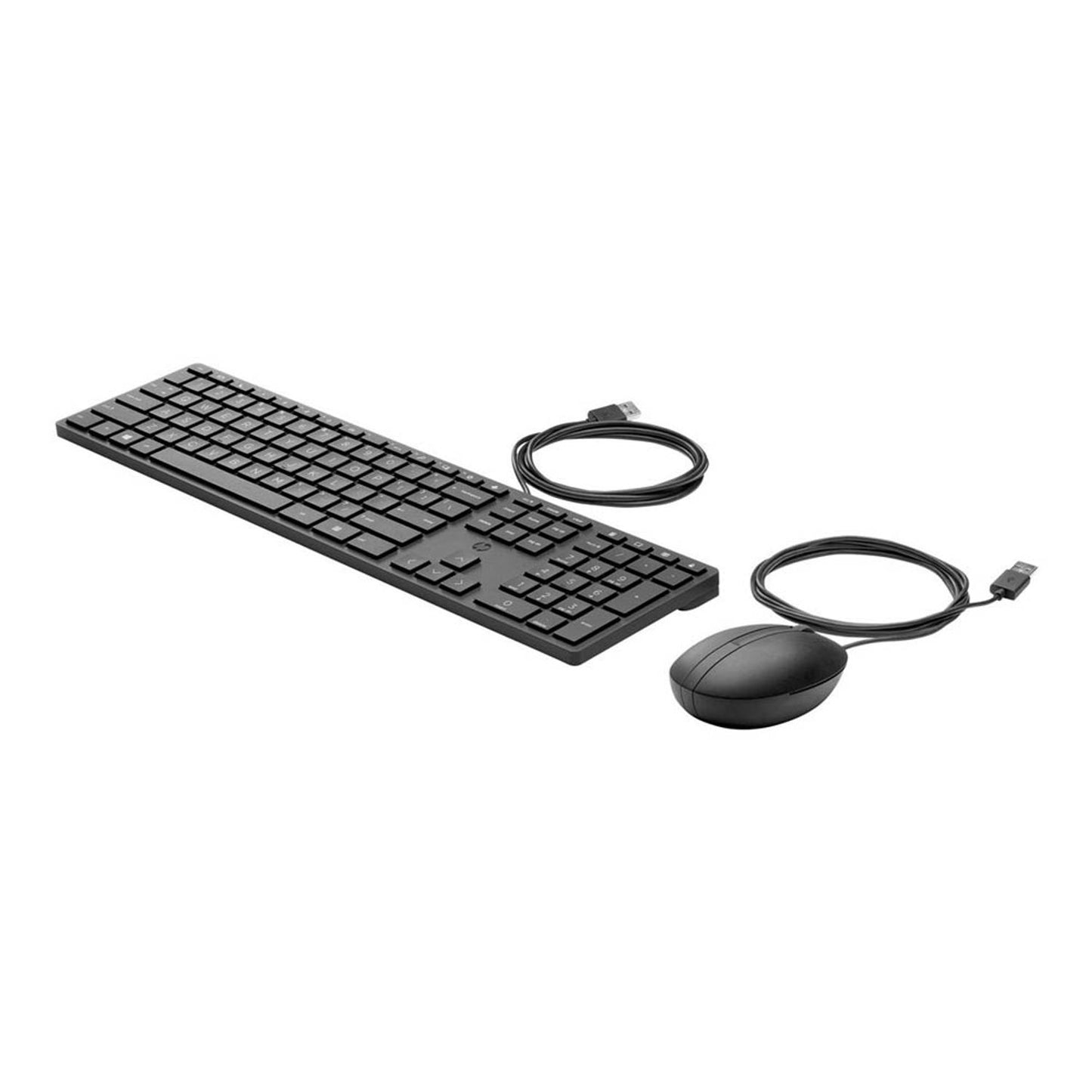 HP Wired 320MK Tastatur-Maus-Set kabelgebunden schwarz | 9SR36AA#ABD