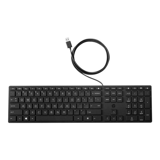 HP Desktop 320K Tastatur kabelgebunden schwarz | 9SR37AA#ABD