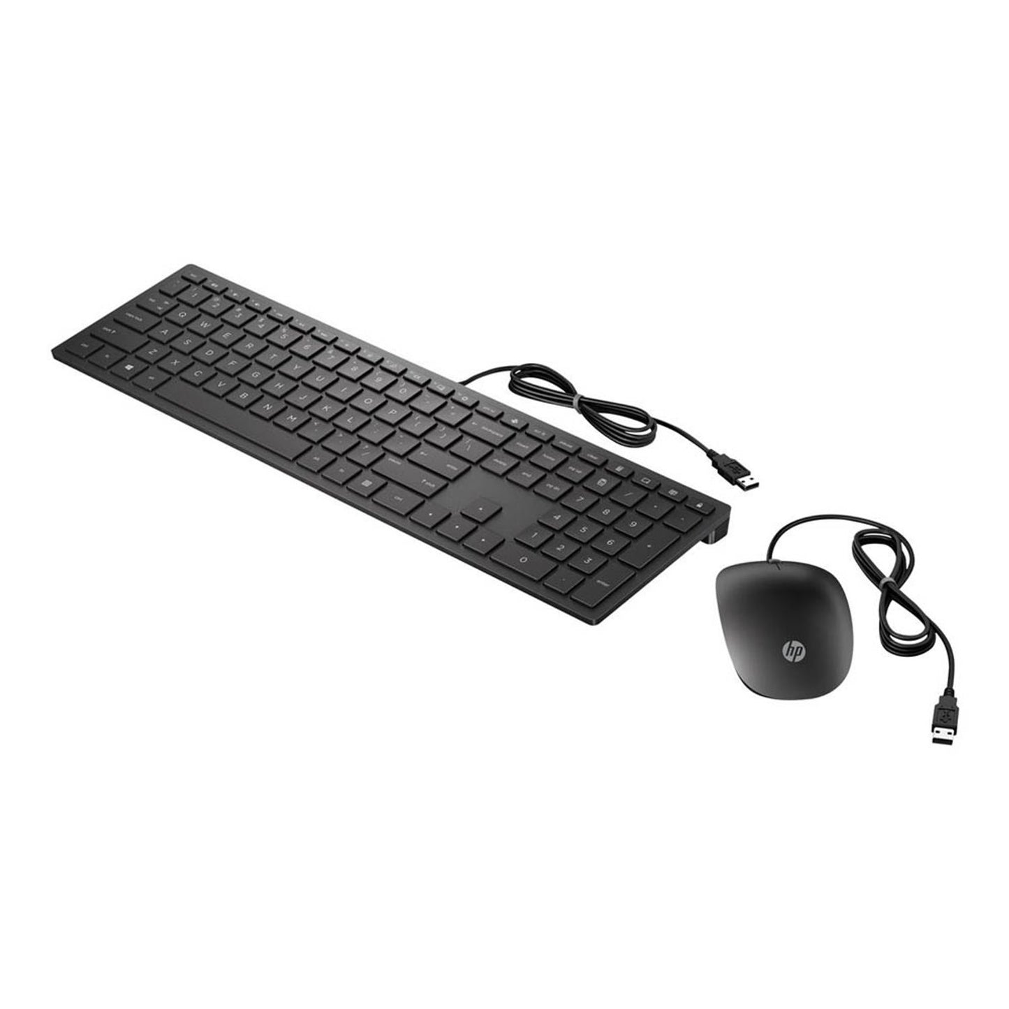 HP Pavilion 400 Tastatur-Maus-Set kabelgebunden schwarz | 4CE97AA#ABD