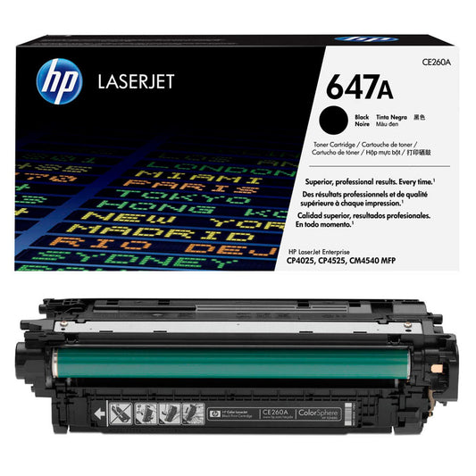 HP 647A () schwarz Tonerkartusche | CE260A