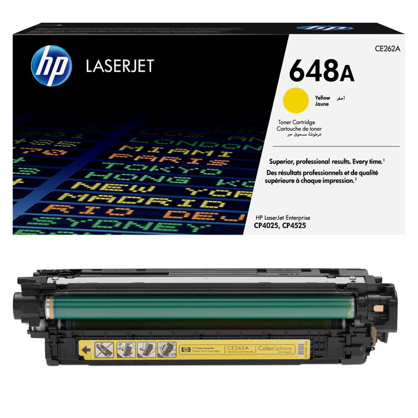 HP 648A () gelb Tonerkartusche | CE262A