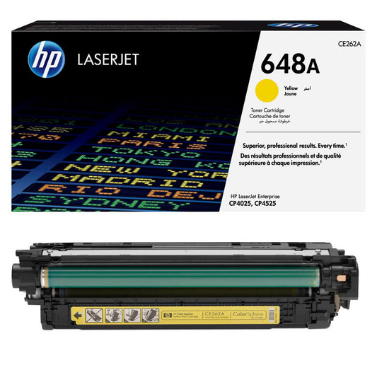 HP 648A () gelb Tonerkartusche | CE262A