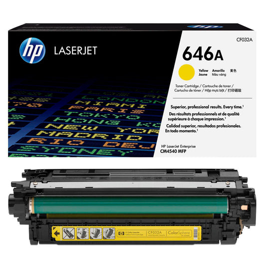 HP 646A () gelb Tonerkartusche | CF032A