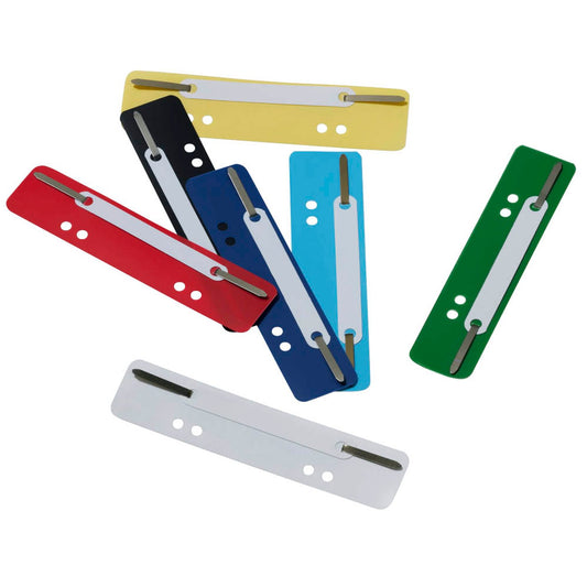 DURABLE Heftstreifen farbsortiert Kunststoff | 690100 | 1 Pack = 250 St.