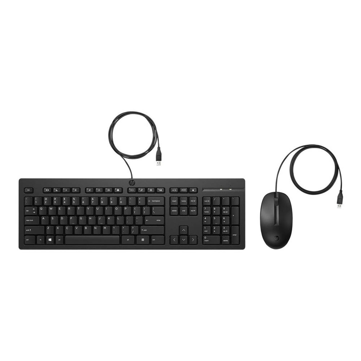 HP 225 Tastatur-Maus-Set kabelgebunden schwarz | 286J4AA#ABD