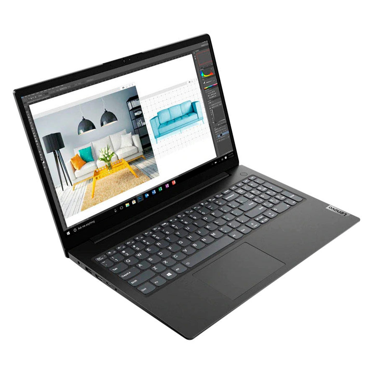 Lenovo V15 G2 IJL Notebook 39,6 cm (15,6 Zoll), 8 GB RAM, 256 GB SSD M.2, Intel® Celeron® N5100 | 82QY003UGE