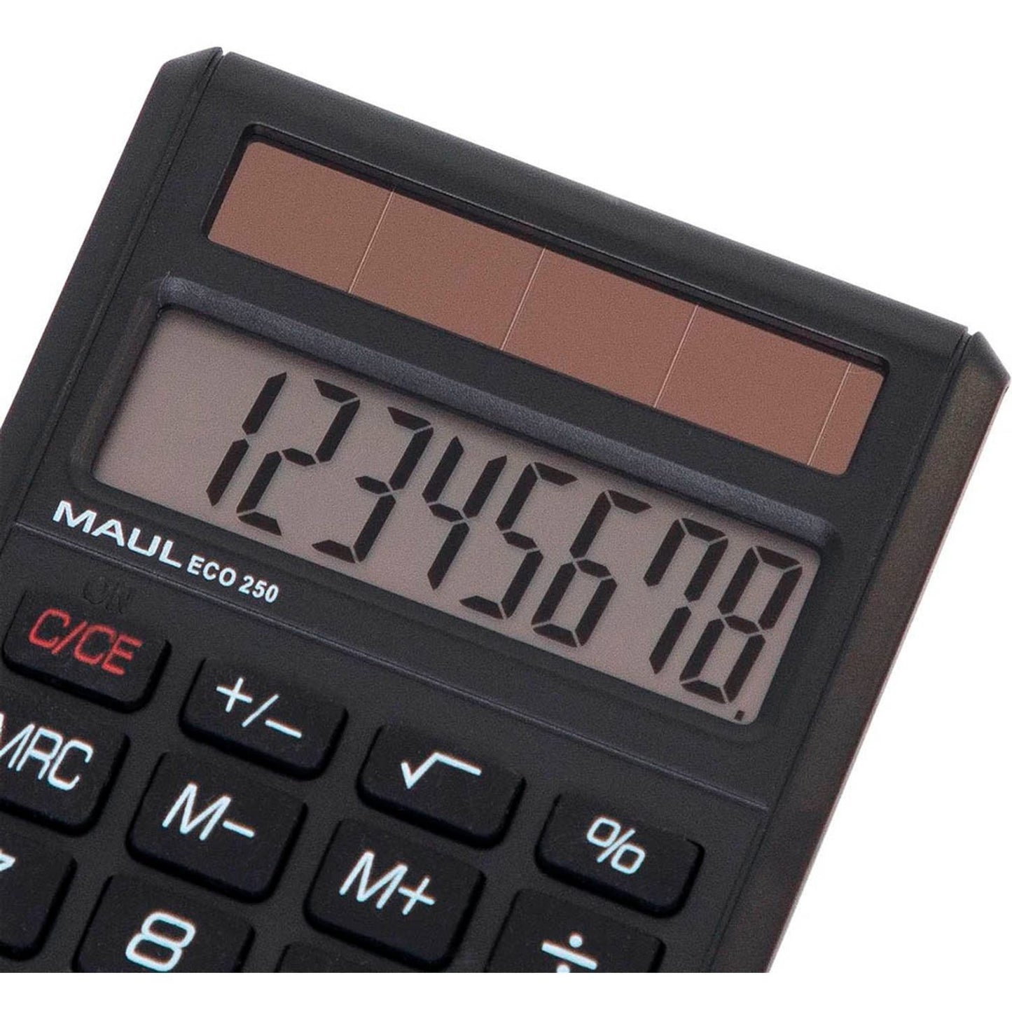 MAUL ECO 250 Taschenrechner schwarz | 7268290