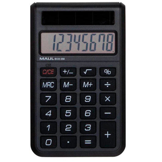 MAUL ECO 250 Taschenrechner schwarz | 7268290
