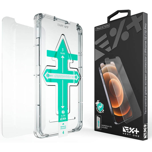 NEXT ONE Display-Schutzglas für Apple iPhone 12, iPhone 12 Pro | IPH-6.1-TMP
