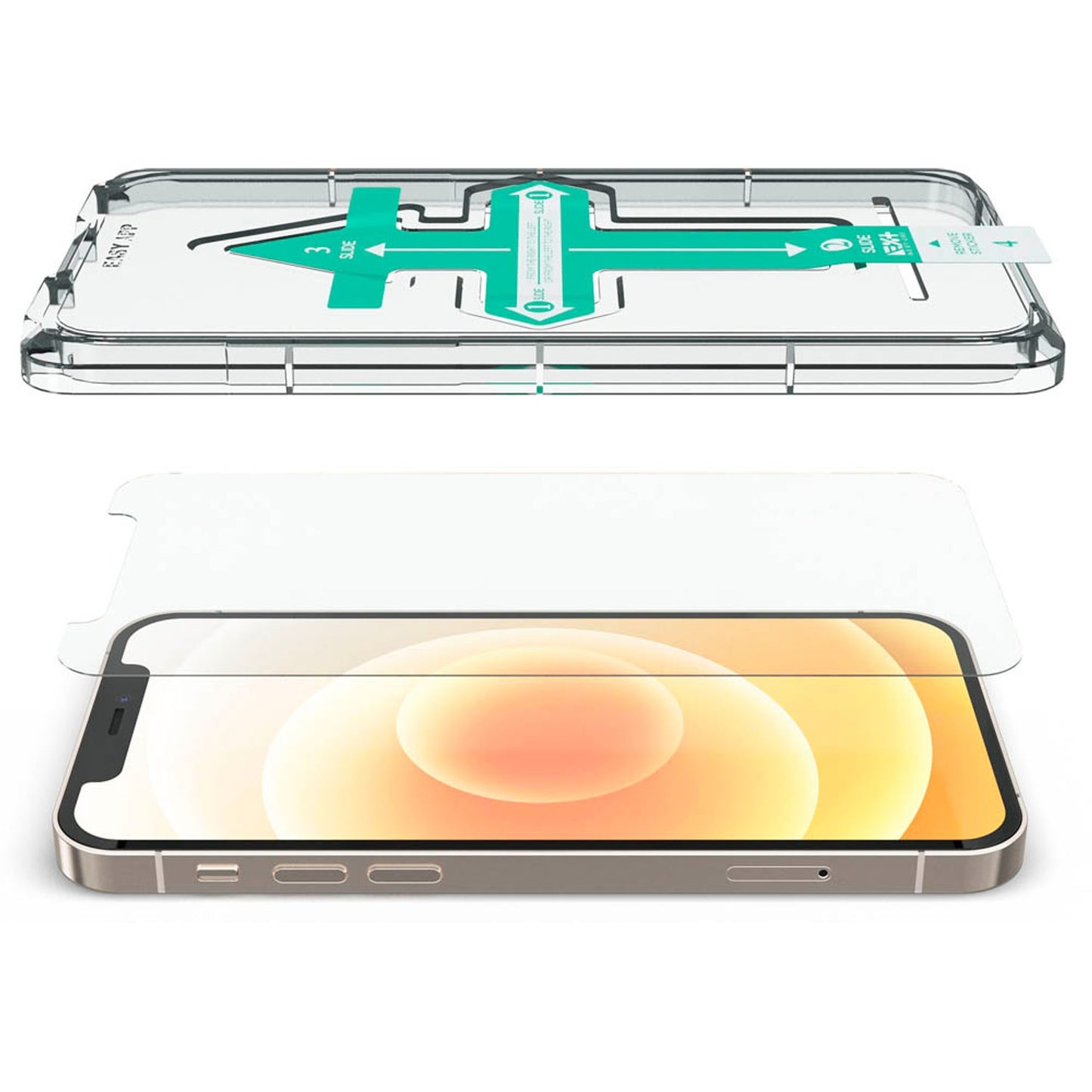 NEXT ONE Display-Schutzglas für Apple iPhone 12, iPhone 12 Pro | IPH-6.1-TMP