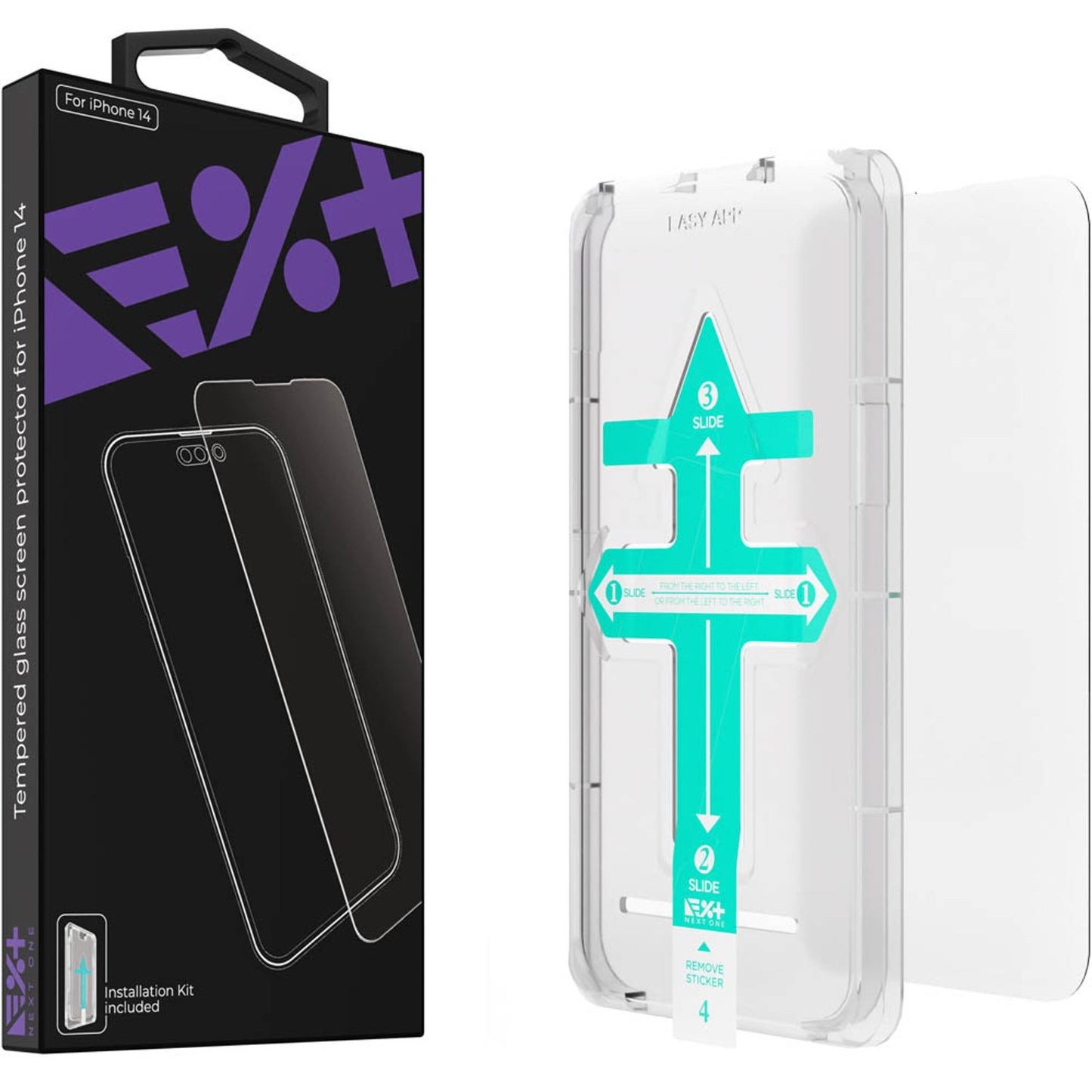 NEXT ONE Display-Schutzglas für Apple iPhone 14 | IPH-14-TMP