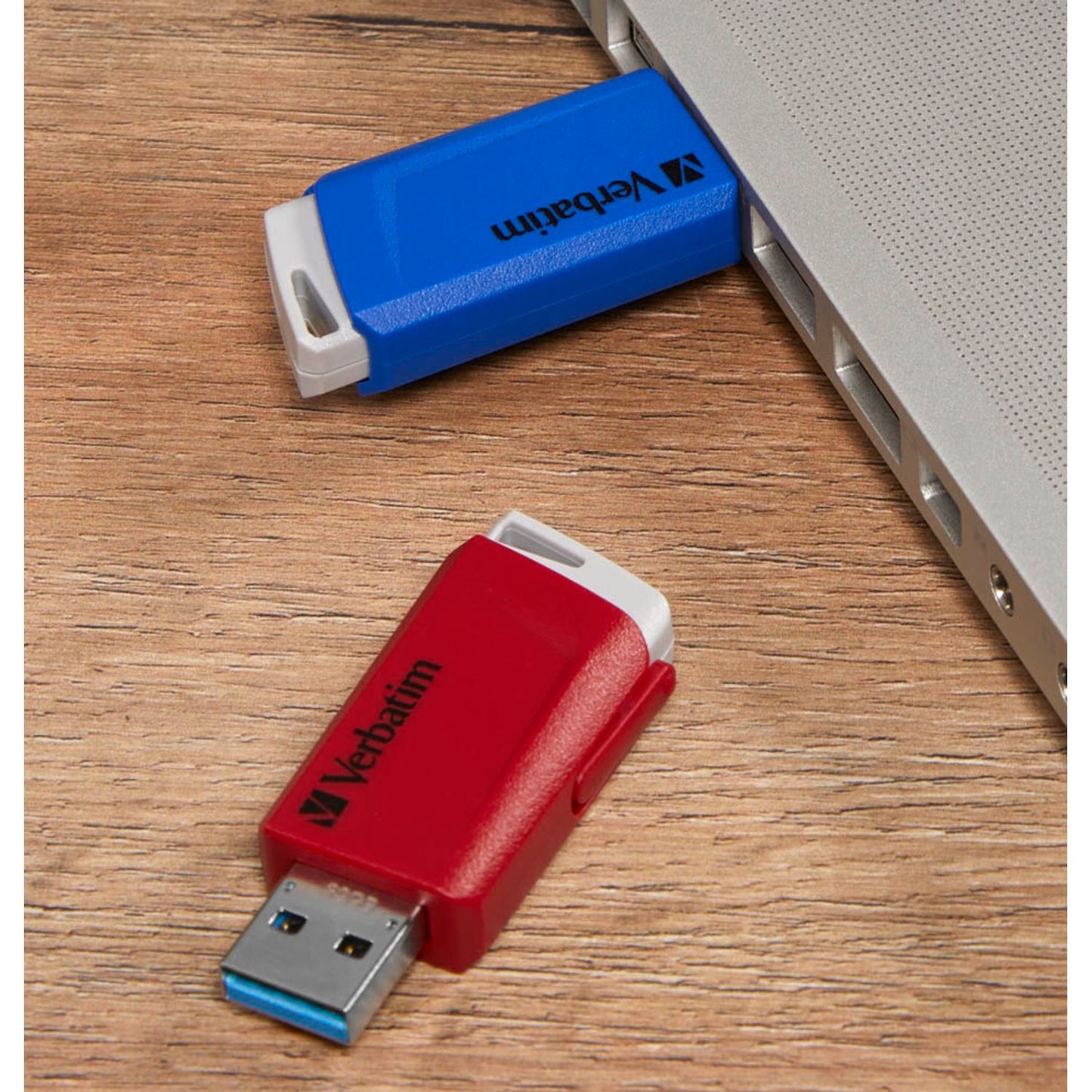 verbatim USB-Sticks Store ´n´ Click rot, blau 32 GB | 49308