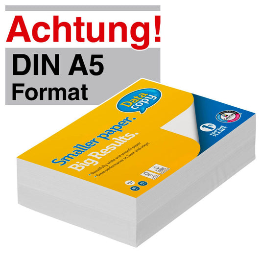 Data copy Kopierpapier Everyday Printing DIN A5 80 g/qm | 521836 | 1 Pack = 500 Blatt