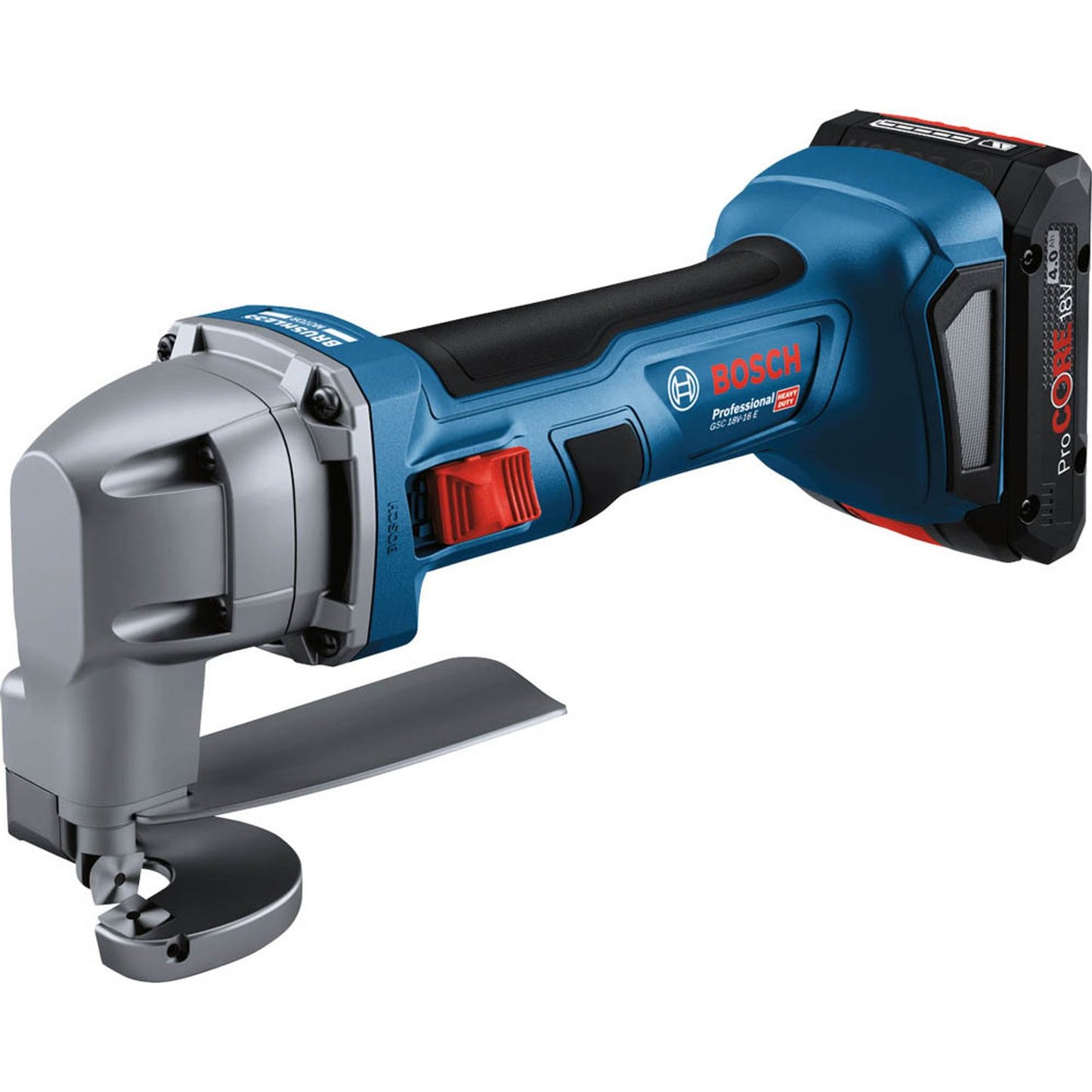 BOSCH Professional GSC 18V-16 E Akku-Blechschere 18,0 V, mit 2 Akkus | 601926301