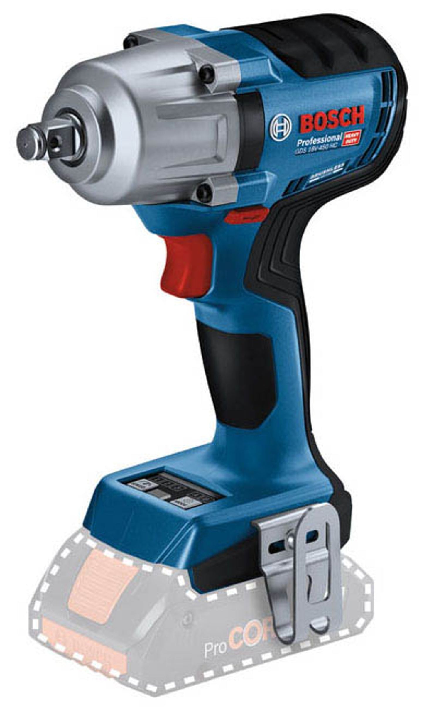 BOSCH Professional GDS 18V-450 HC Akku-Set 18,0 V