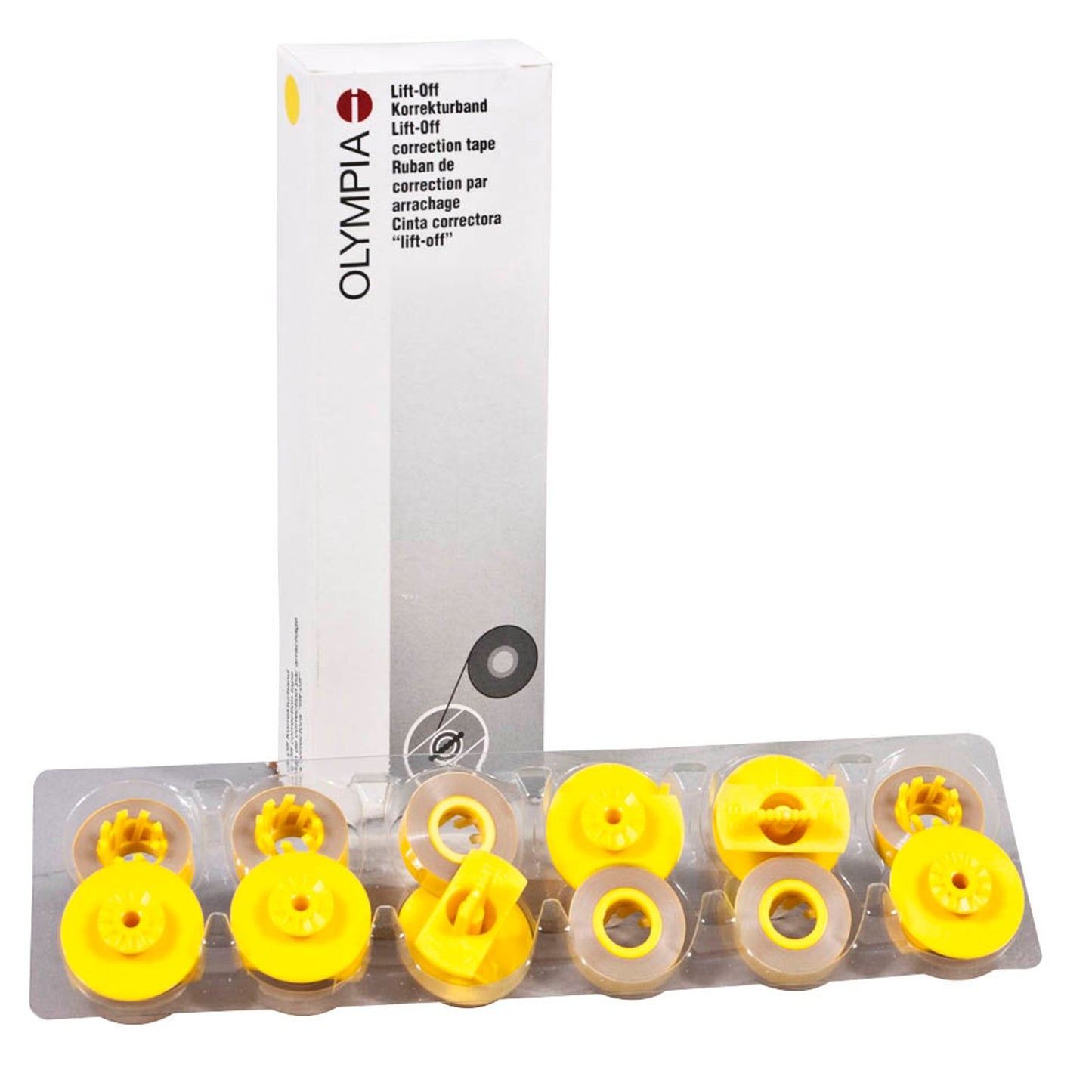 OLYMPIA Gruppe 143 Lift-off-Korrekturbänder | 68107600 | 1 Pack = 6 St.