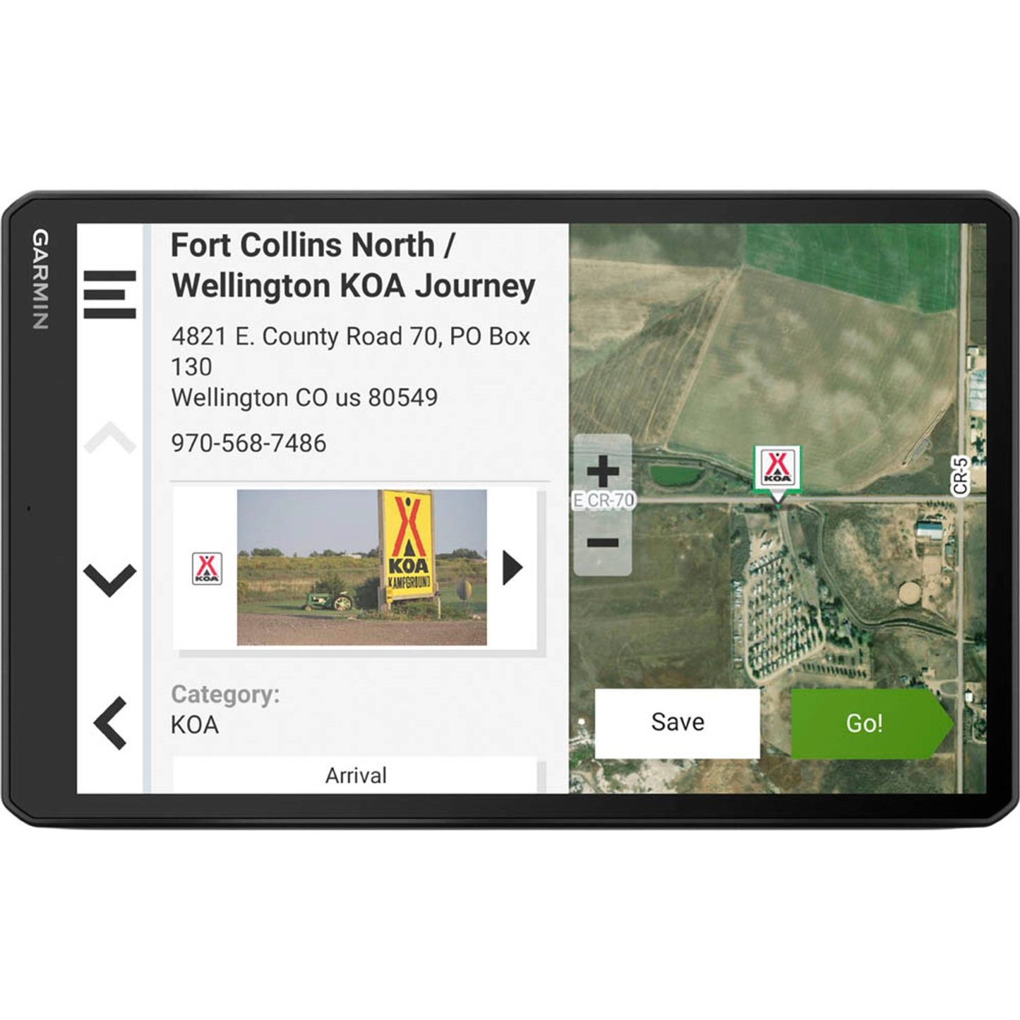GARMIN CAMPER 1095 MT-D Navigationsgerät 25,7 cm (10,1 Zoll) | 010-02749-10