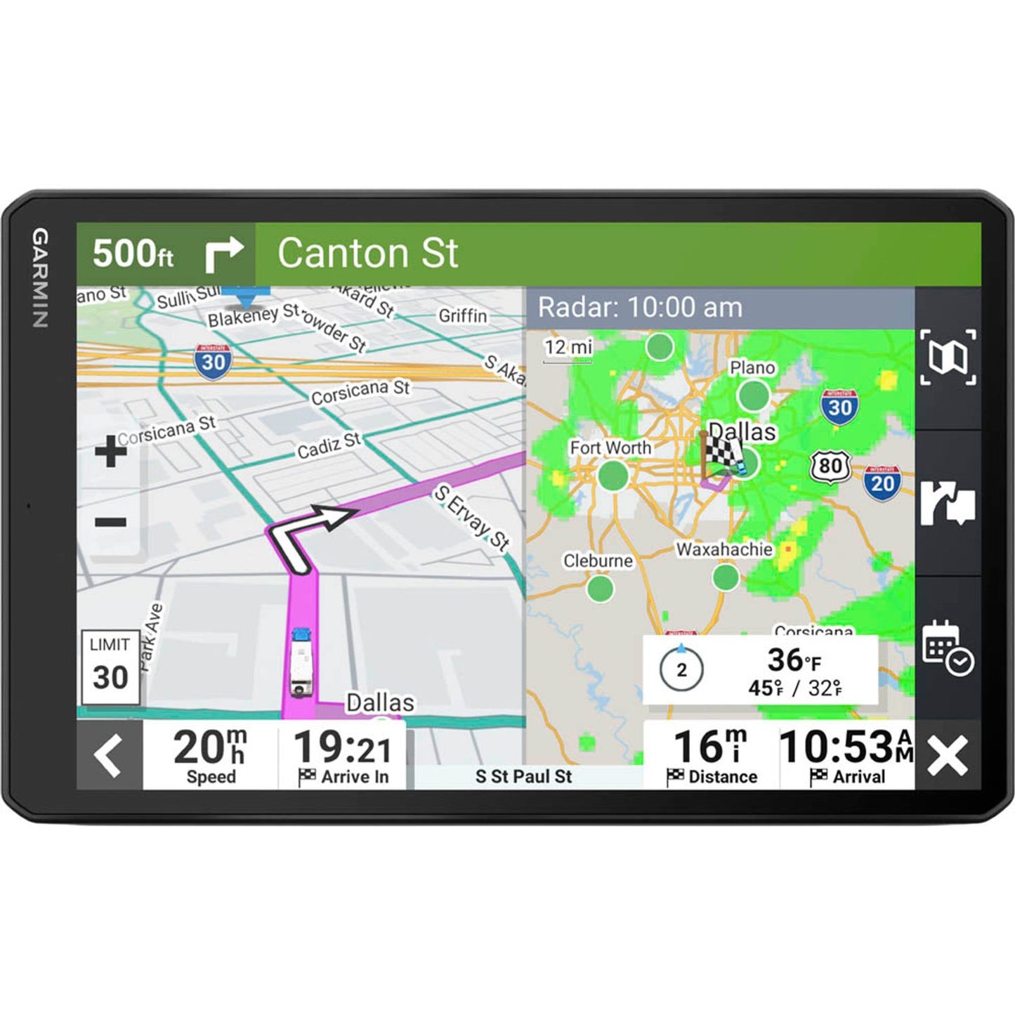 GARMIN CAMPER 1095 MT-S Navigationsgerät 25,7 cm (10,1 Zoll) | 010-02749-15