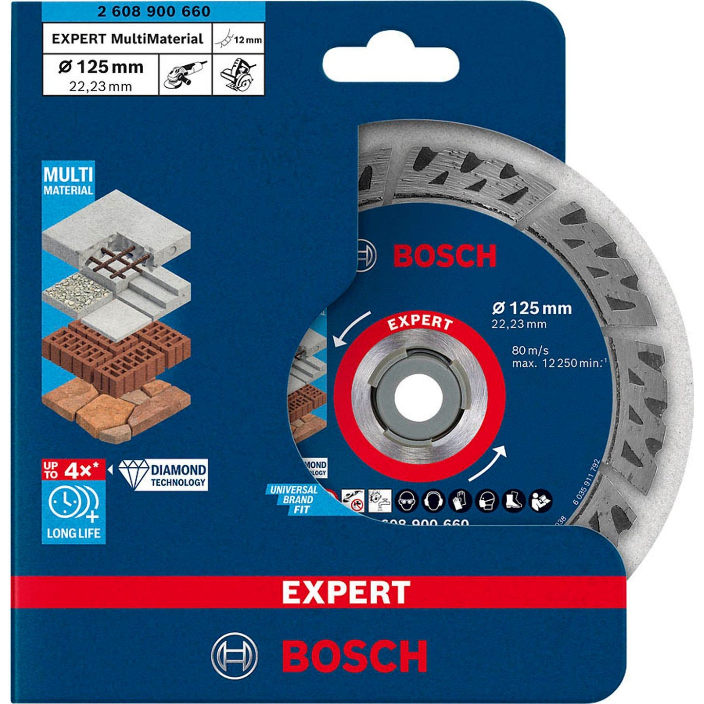 BOSCH Diamant-Trennscheibe EXPERT Best for Universal | 2608900660