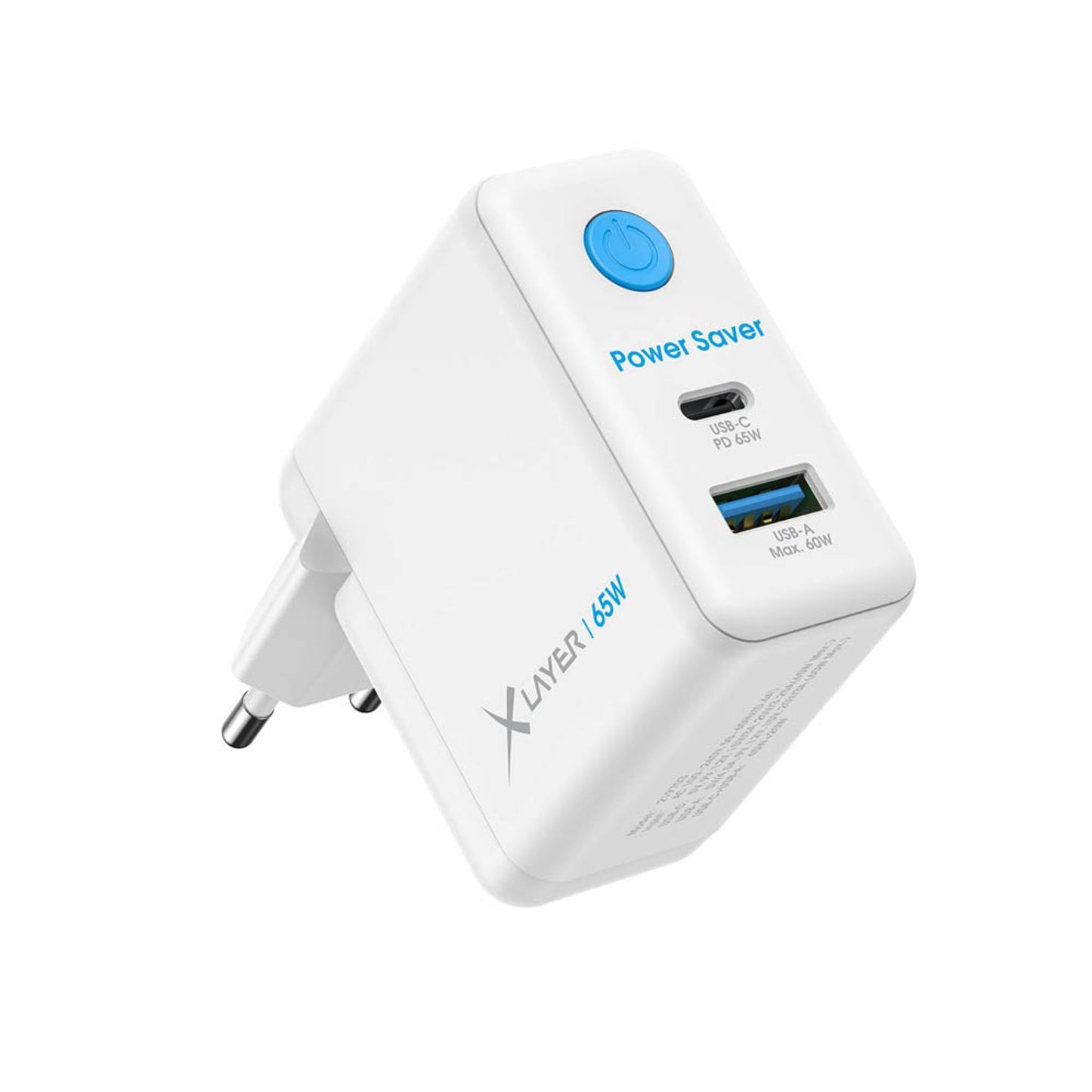 XLAYER Power Saver 65W Ladeadapter weiß, 65 Watt | 219703