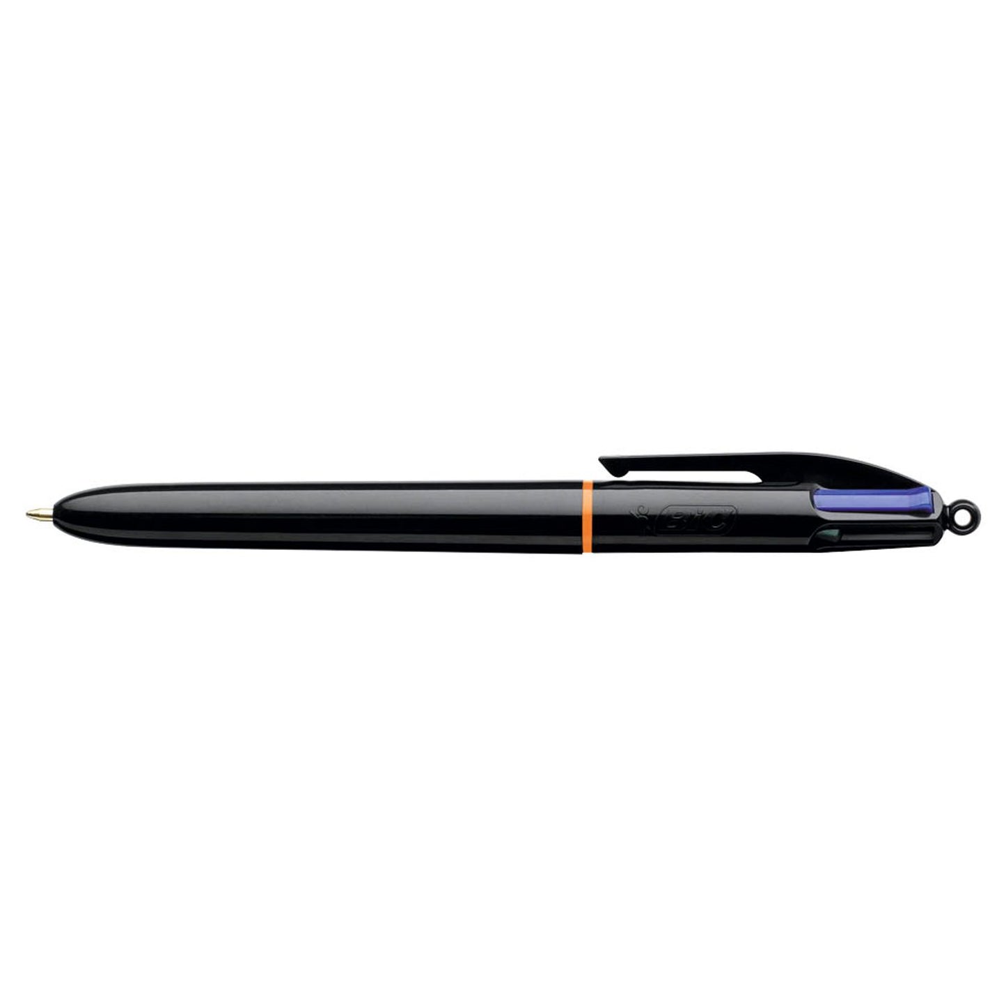 BIC 4-Farben-Kugelschreiber 4 Colours PRO schwarz, Schreibfarbe: farbsortiert | 982869
