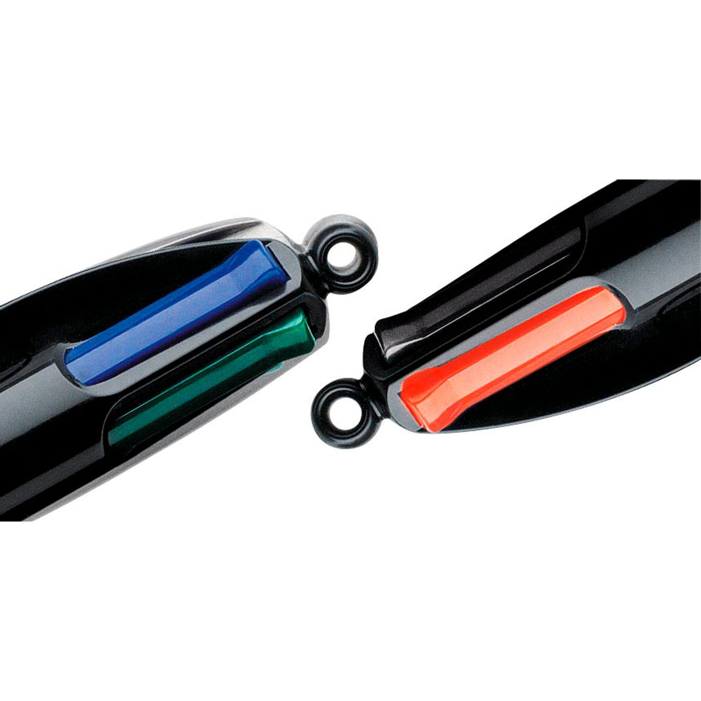 BIC 4-Farben-Kugelschreiber 4 Colours PRO schwarz, Schreibfarbe: farbsortiert | 982869