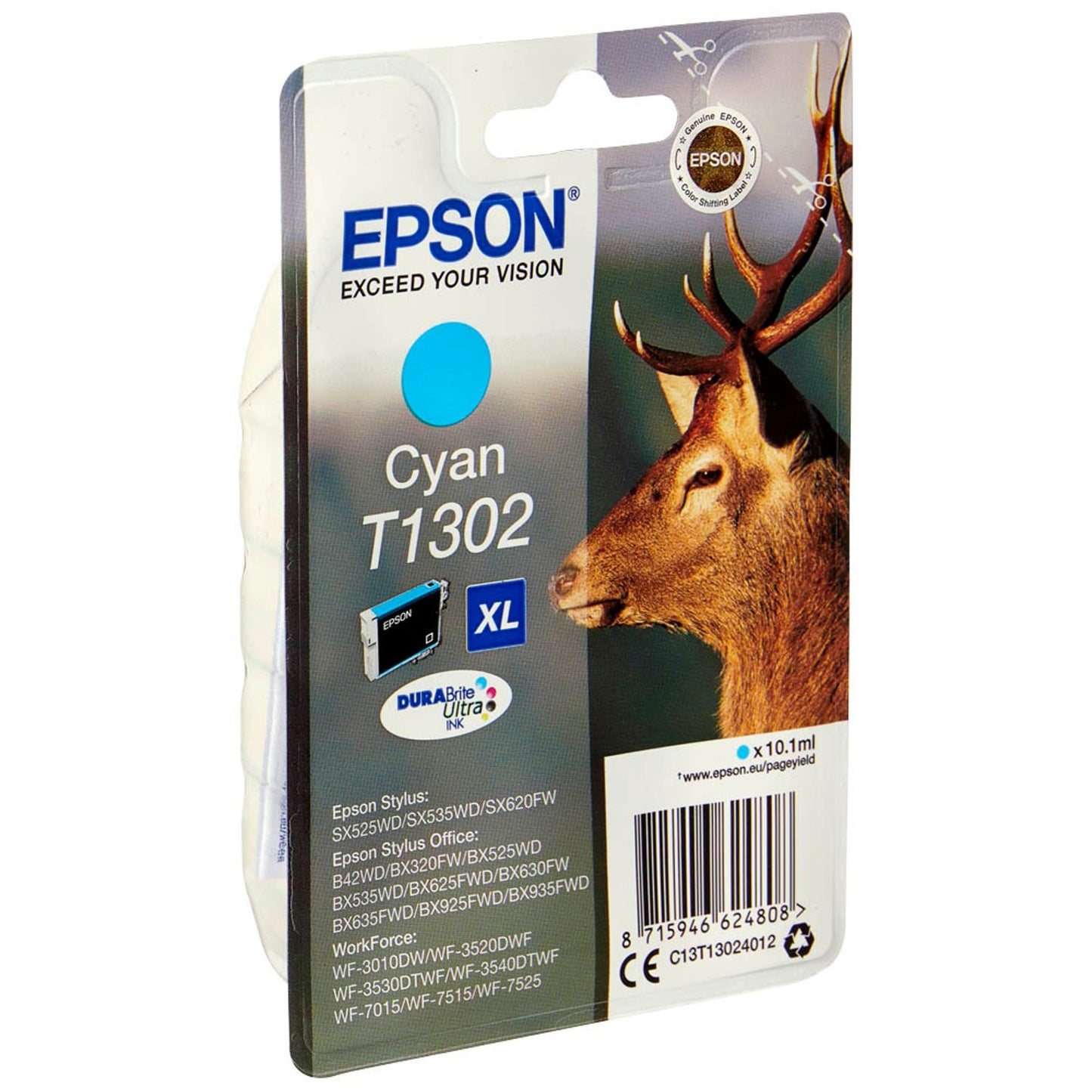 EPSON T1302XL cyan Druckerpatrone | C13T13024012