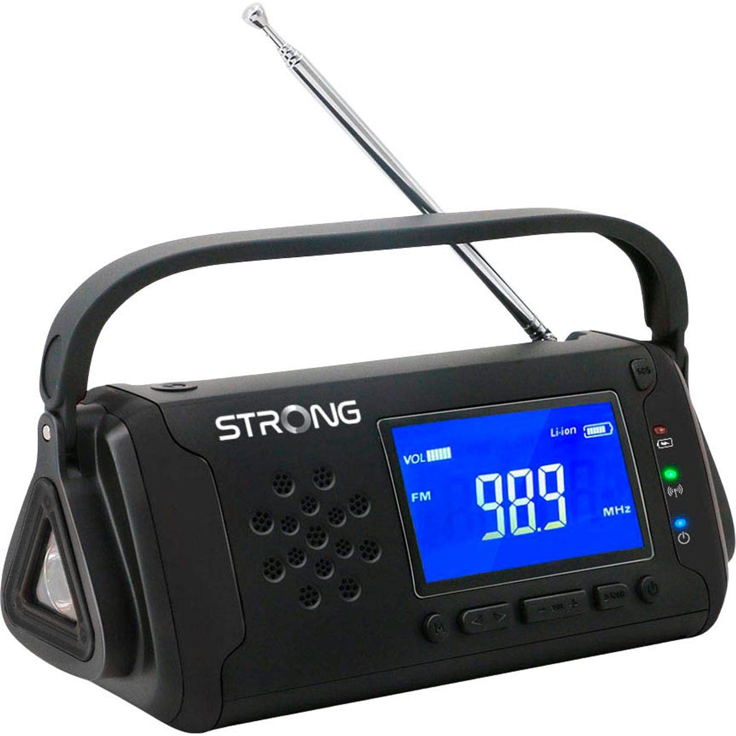 STRONG Kurbelradio schwarz | EPR1500