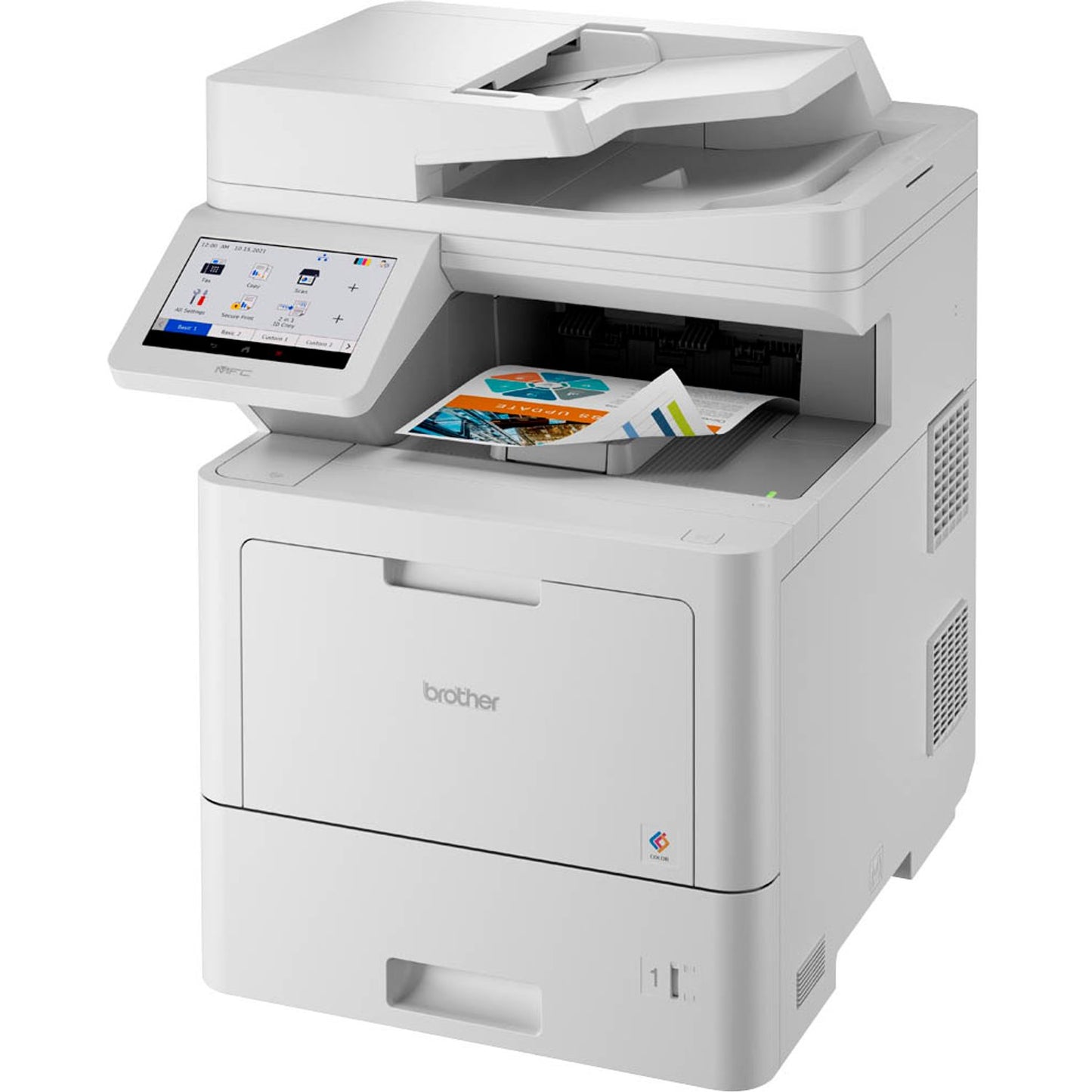 brother MFC-L9670CDN 4 in 1 Farblaser-Multifunktionsdrucker grau | MFCL9670CDNRE1