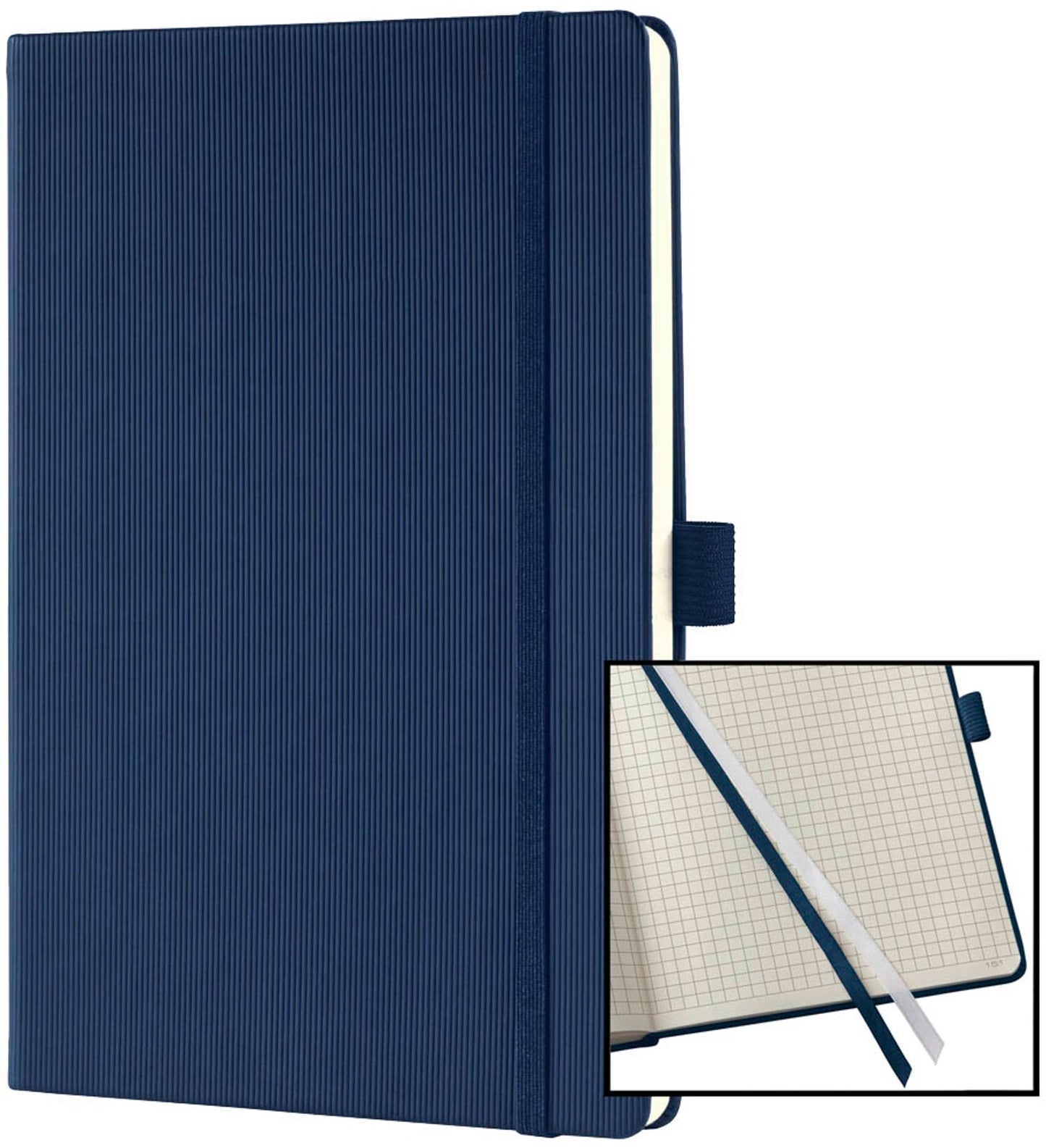 SIGEL Notizbuch Conceptum® ca. DIN A5 kariert, Hardcover 194 Seiten